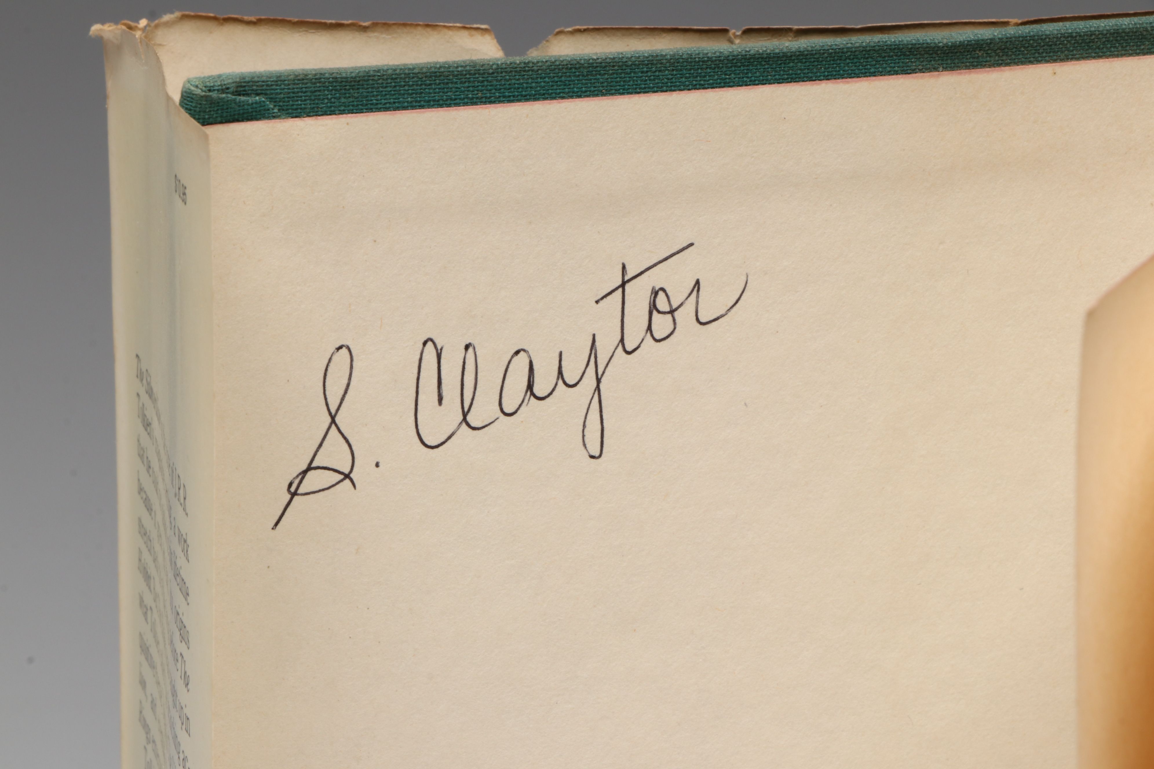 First American Edition "The Silmarillion" by J. R. R. Tolkien with Map, 1977