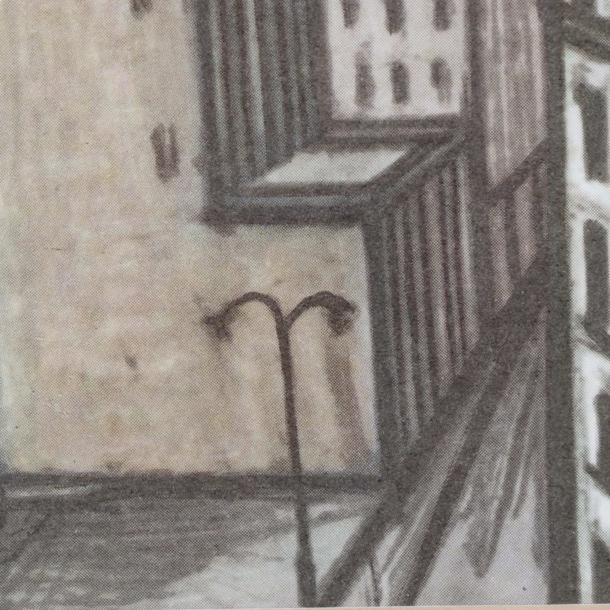 Offset Lithograph After Bernard Buffet "Dallas", 1958