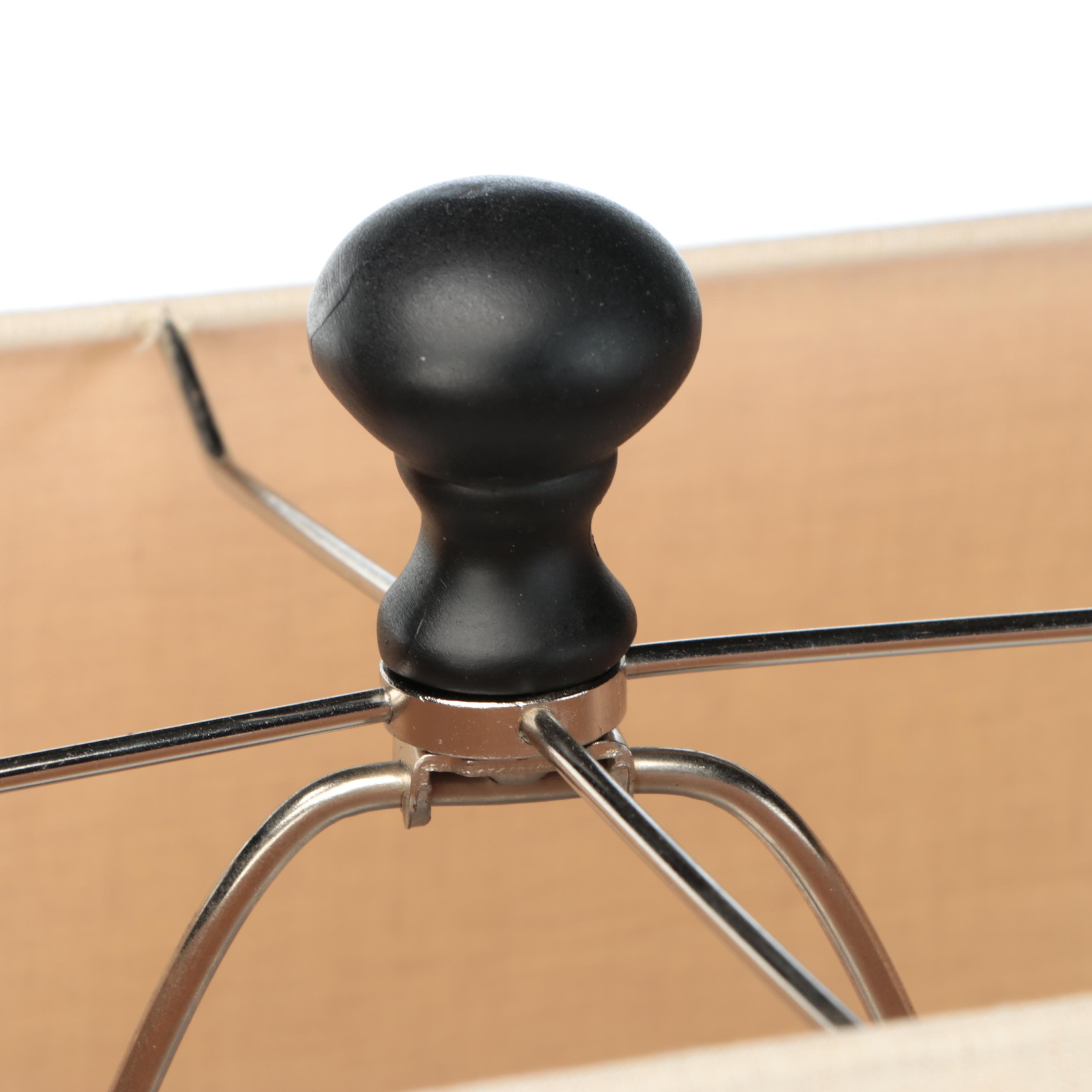 Chinese Tang Style Parcel-Gilt Polychrome Plaster Horse Table Lamp