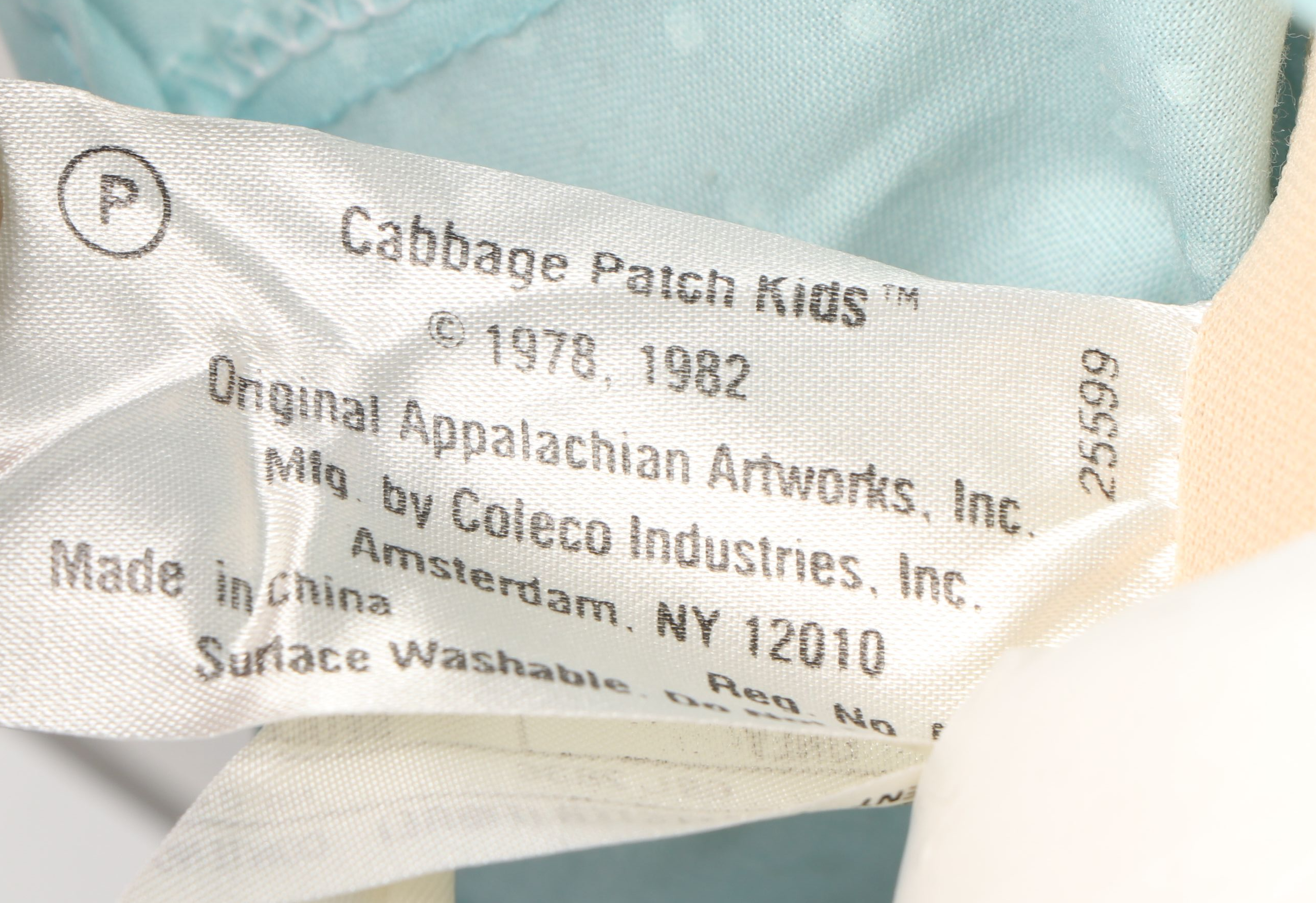 Cabbage Patch Kid Cloth and Vinyl Dolls, Late 20th Century