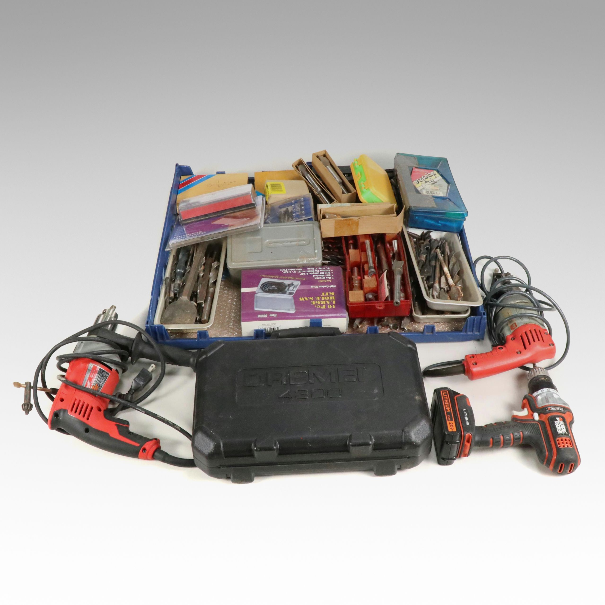 Milwaukee Hammer Drill, Dremel Rotary Tool Kit, and More Hand Tools