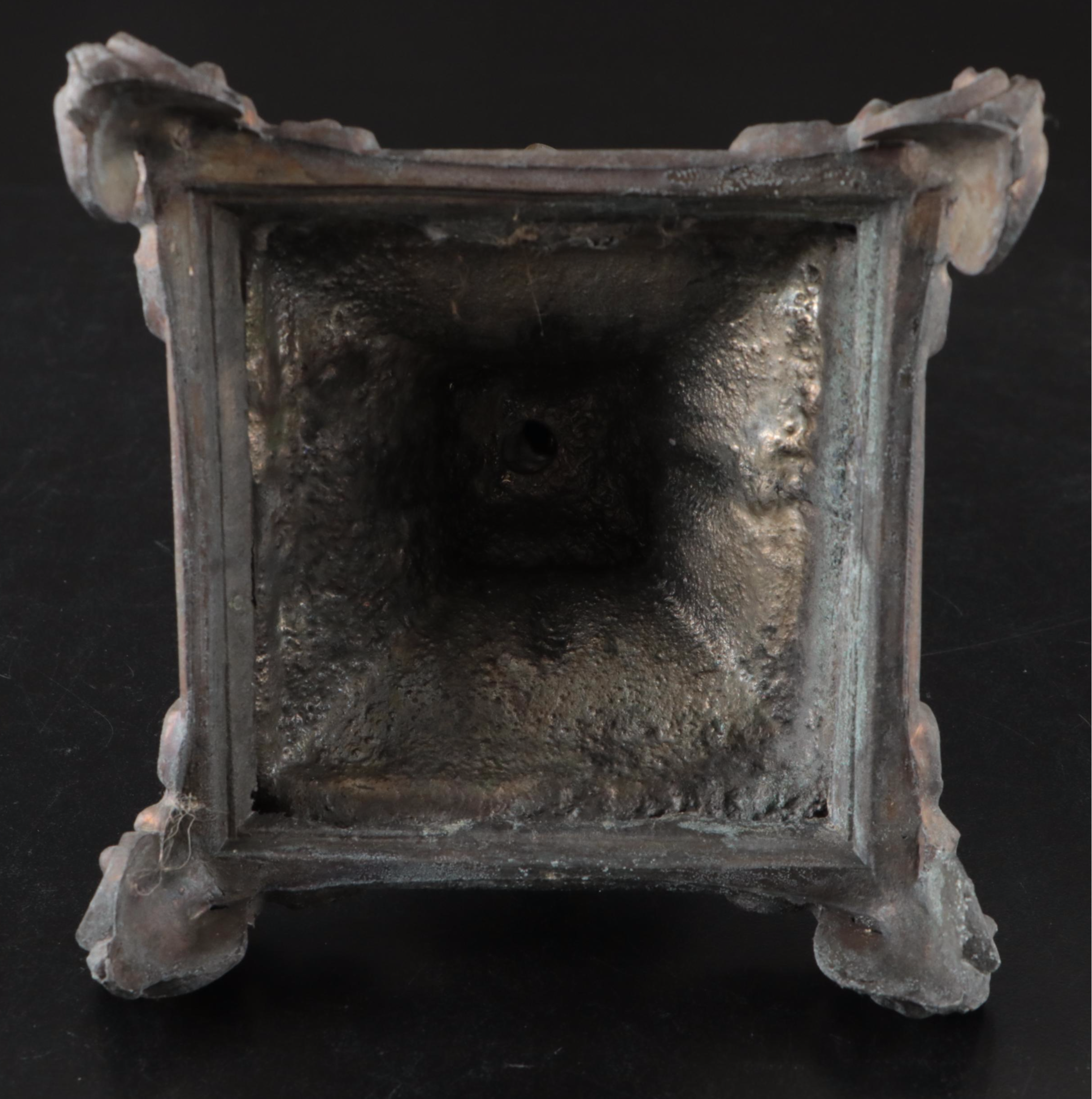 Pair of Atlantis Silver Mounted Crystal with Neoclassical Style Candle Holders