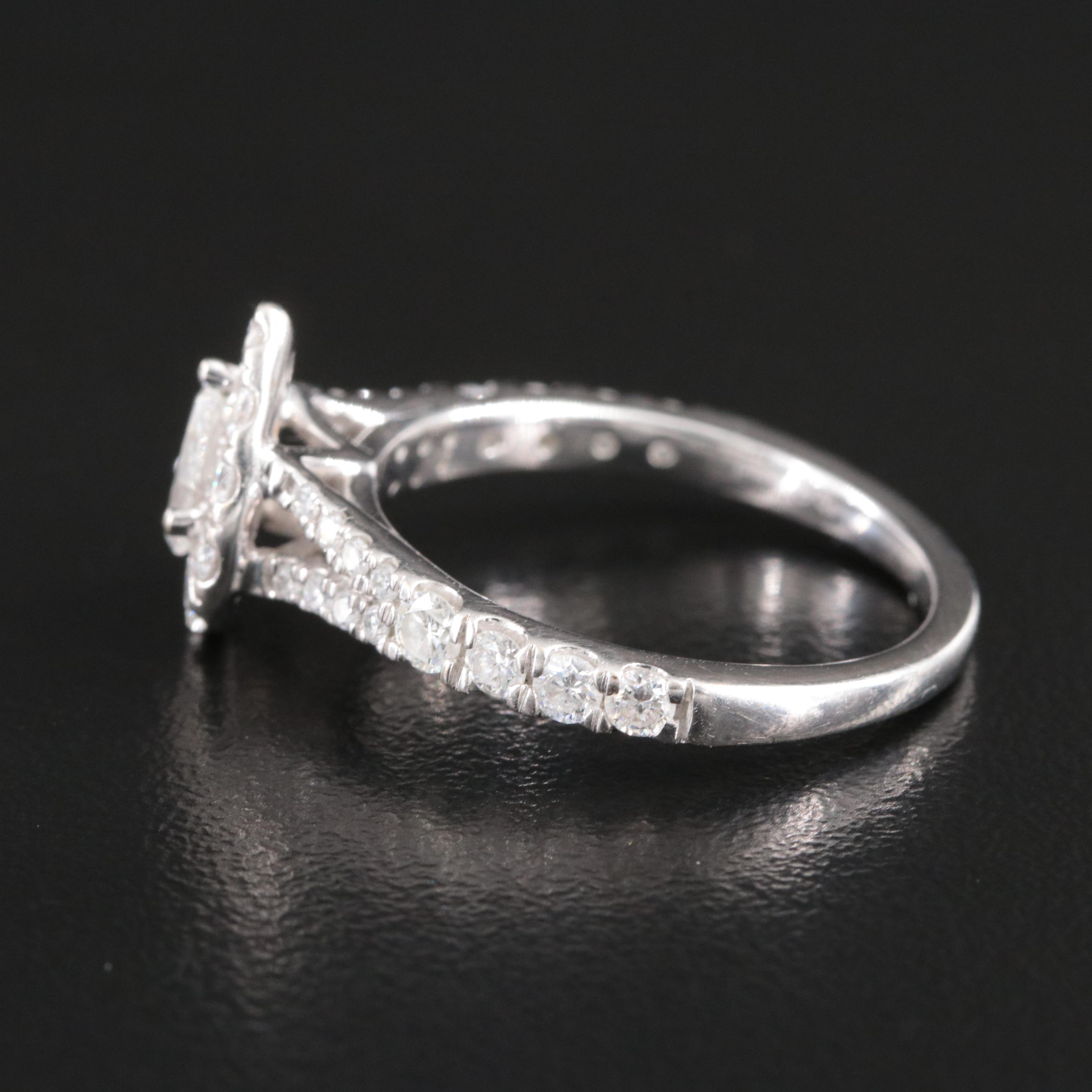 14K 1.07 CTW Lab Grown Diamond Ring