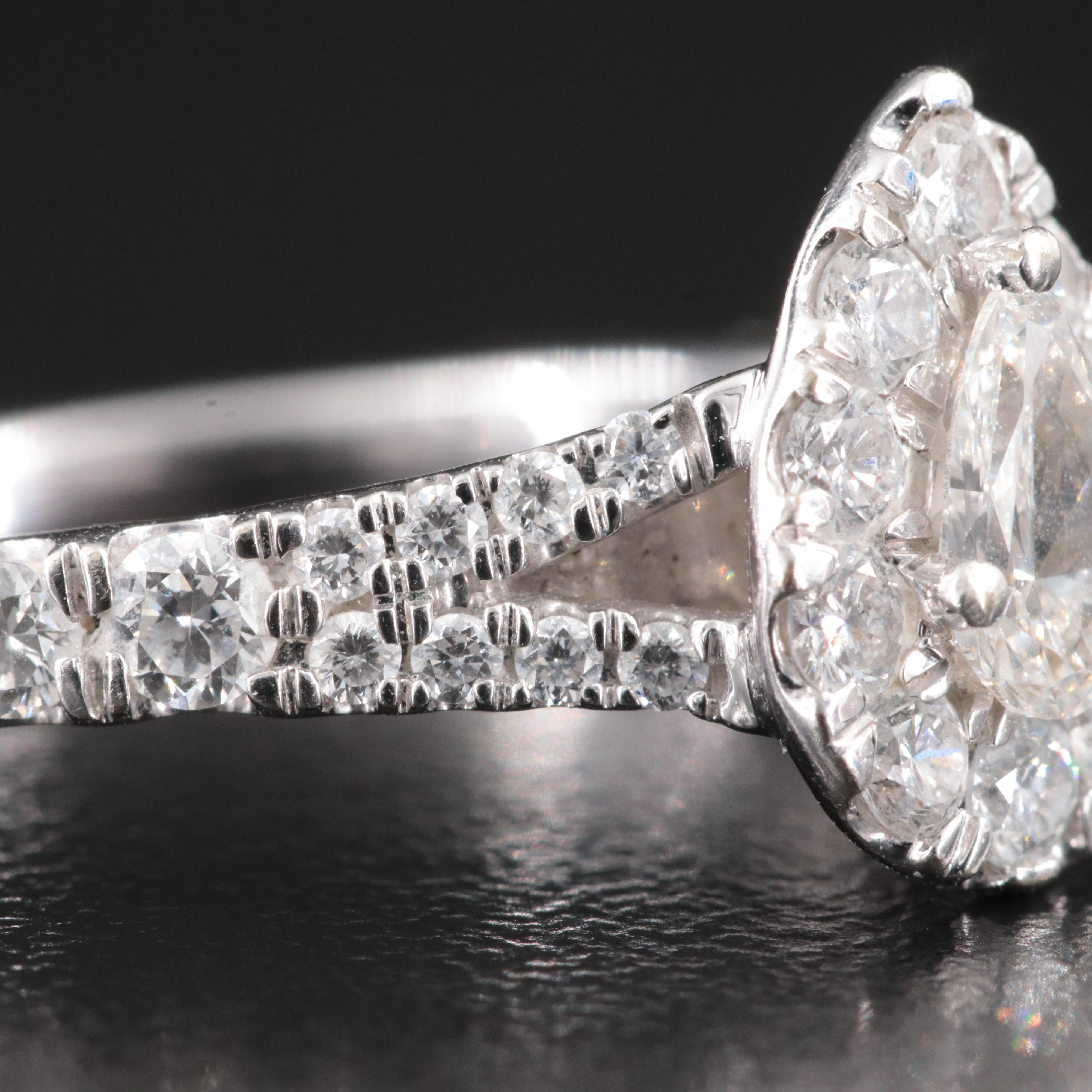 14K 1.07 CTW Lab Grown Diamond Ring