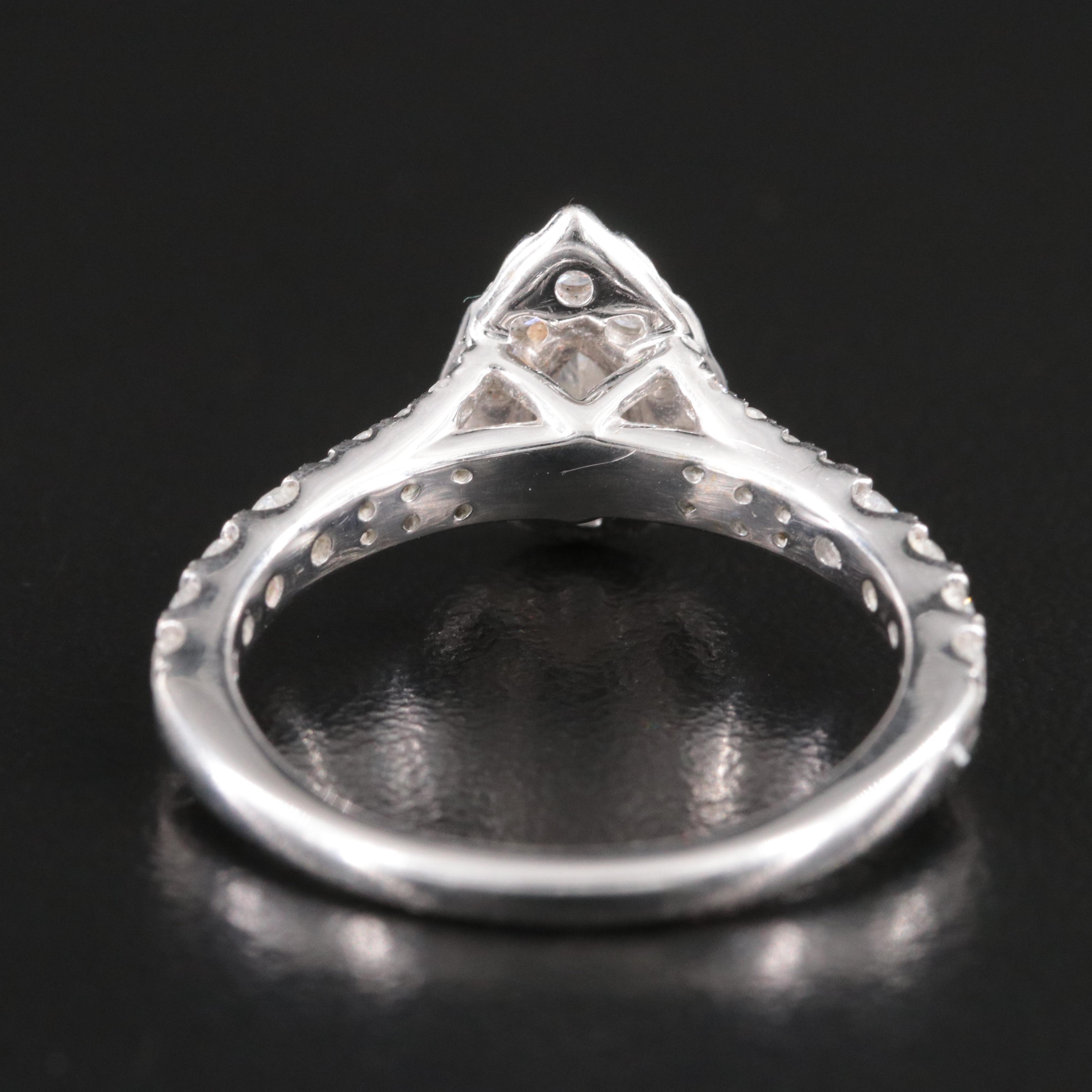 14K 1.07 CTW Lab Grown Diamond Ring