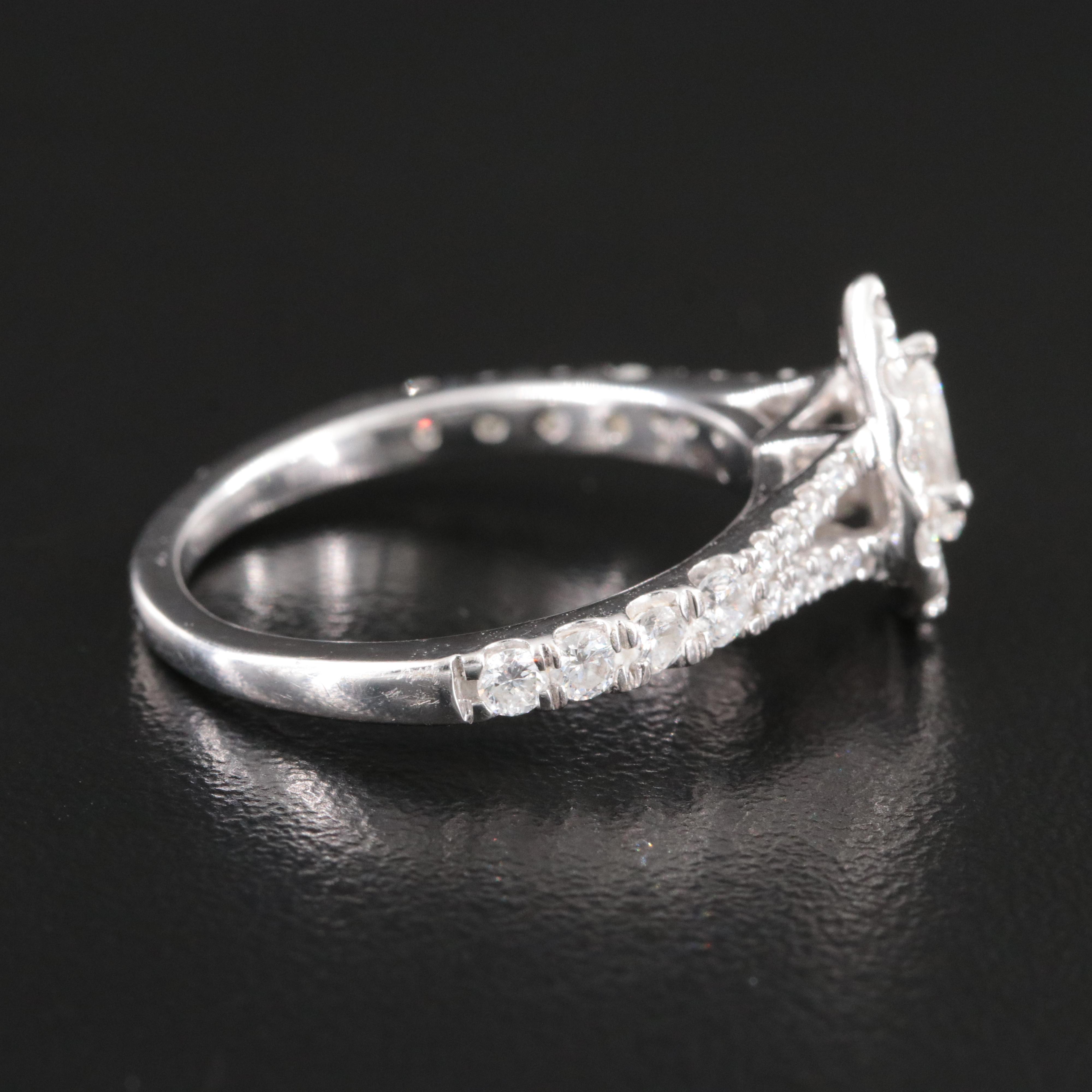 14K 1.07 CTW Lab Grown Diamond Ring