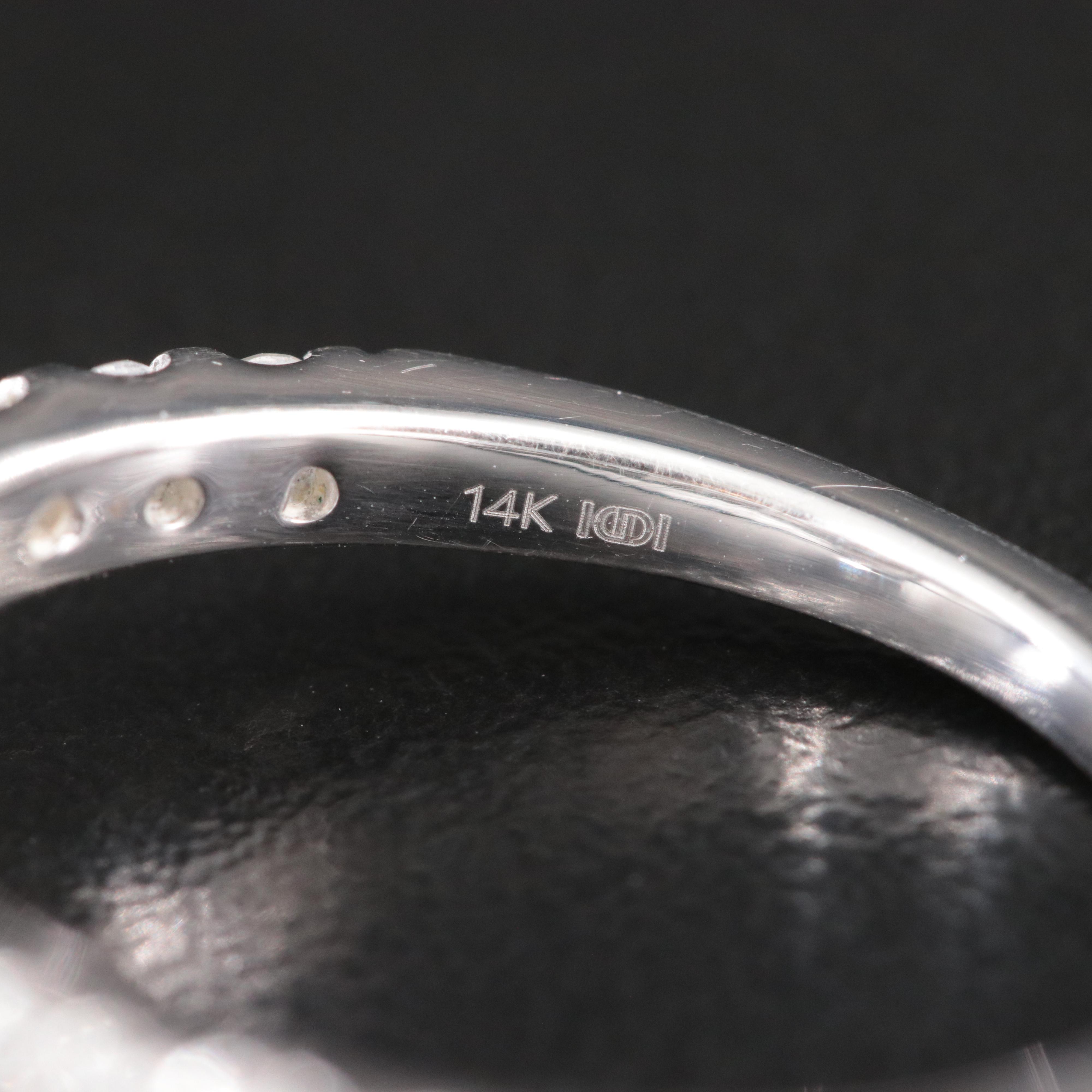 14K 1.07 CTW Lab Grown Diamond Ring