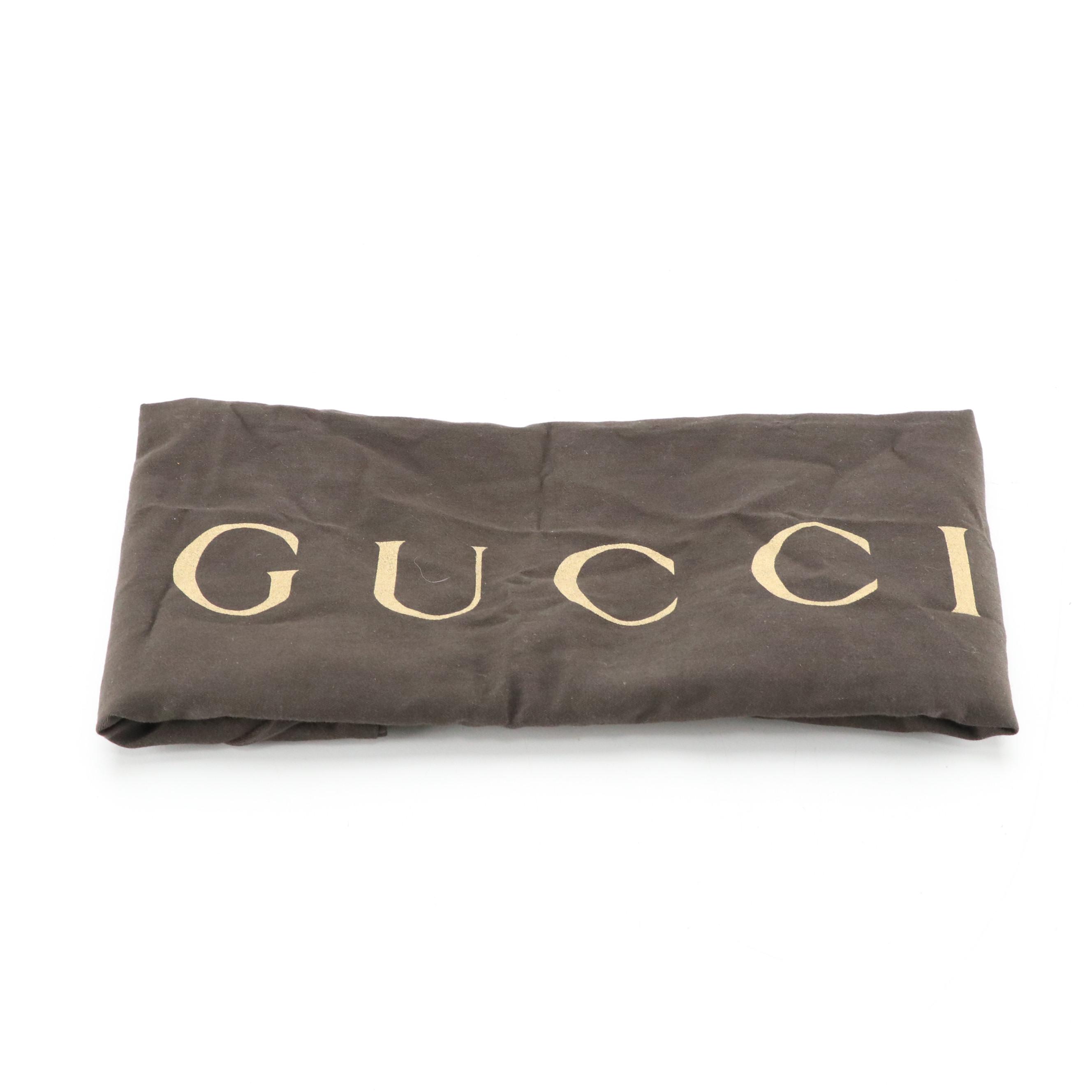 Gucci Small Dionysus Shoulder Bag in GG Supreme Canvas and Red Suede