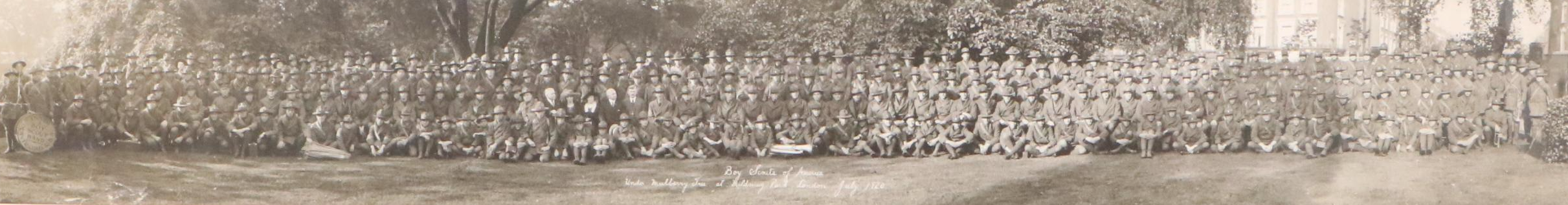 Panorama Ltd. Silver Gelatin Photograph of Boy Scouts of America, 1920