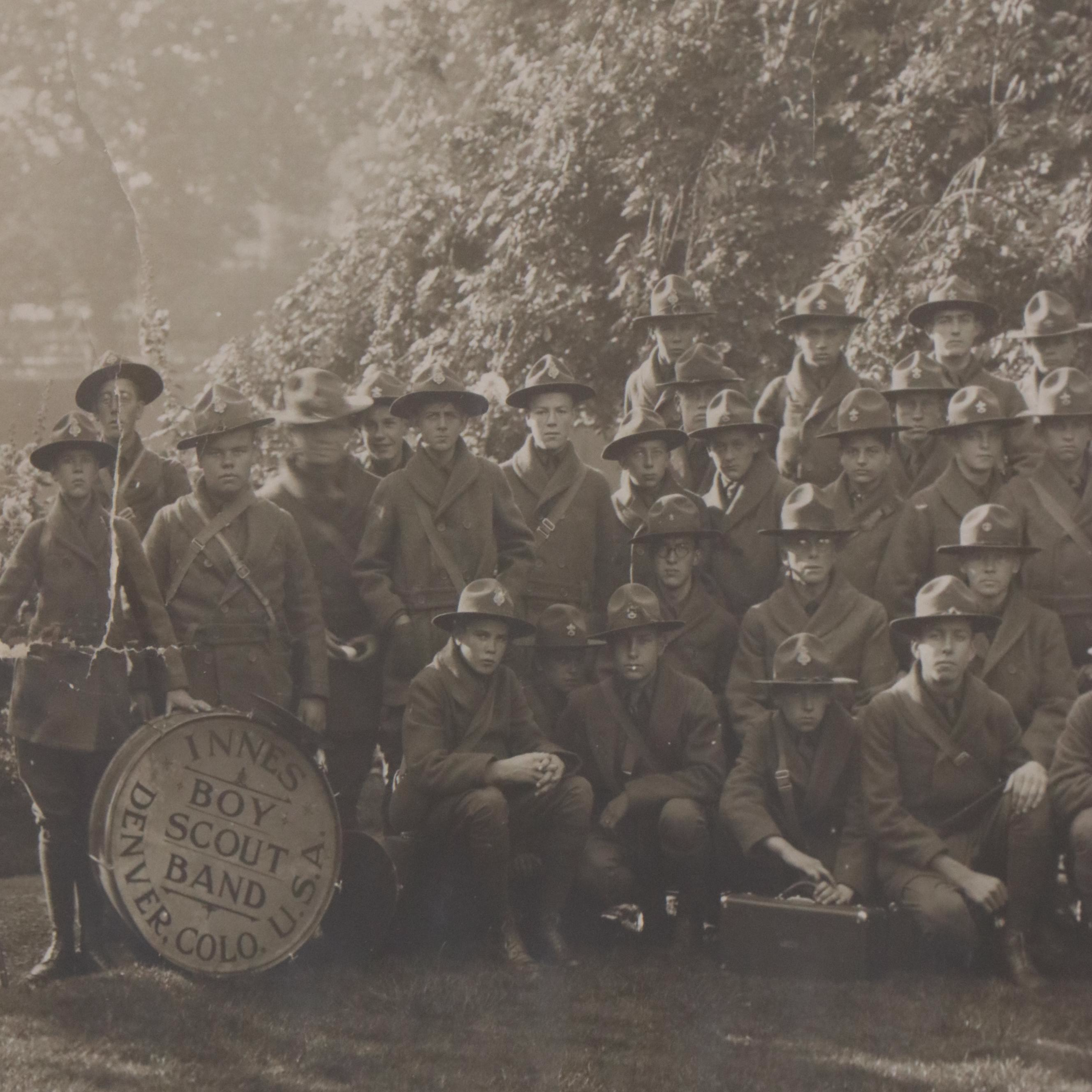 Panorama Ltd. Silver Gelatin Photograph of Boy Scouts of America, 1920