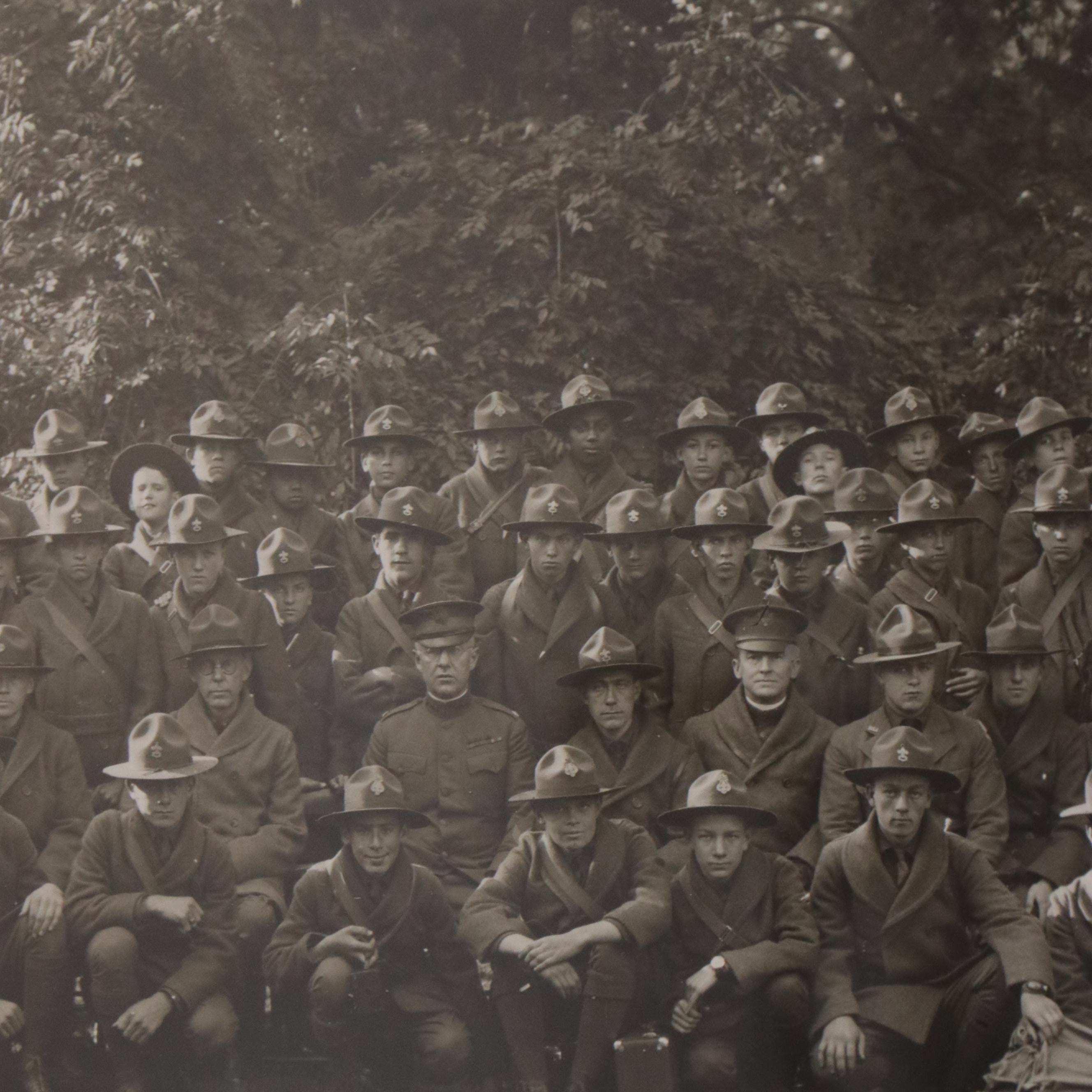 Panorama Ltd. Silver Gelatin Photograph of Boy Scouts of America, 1920