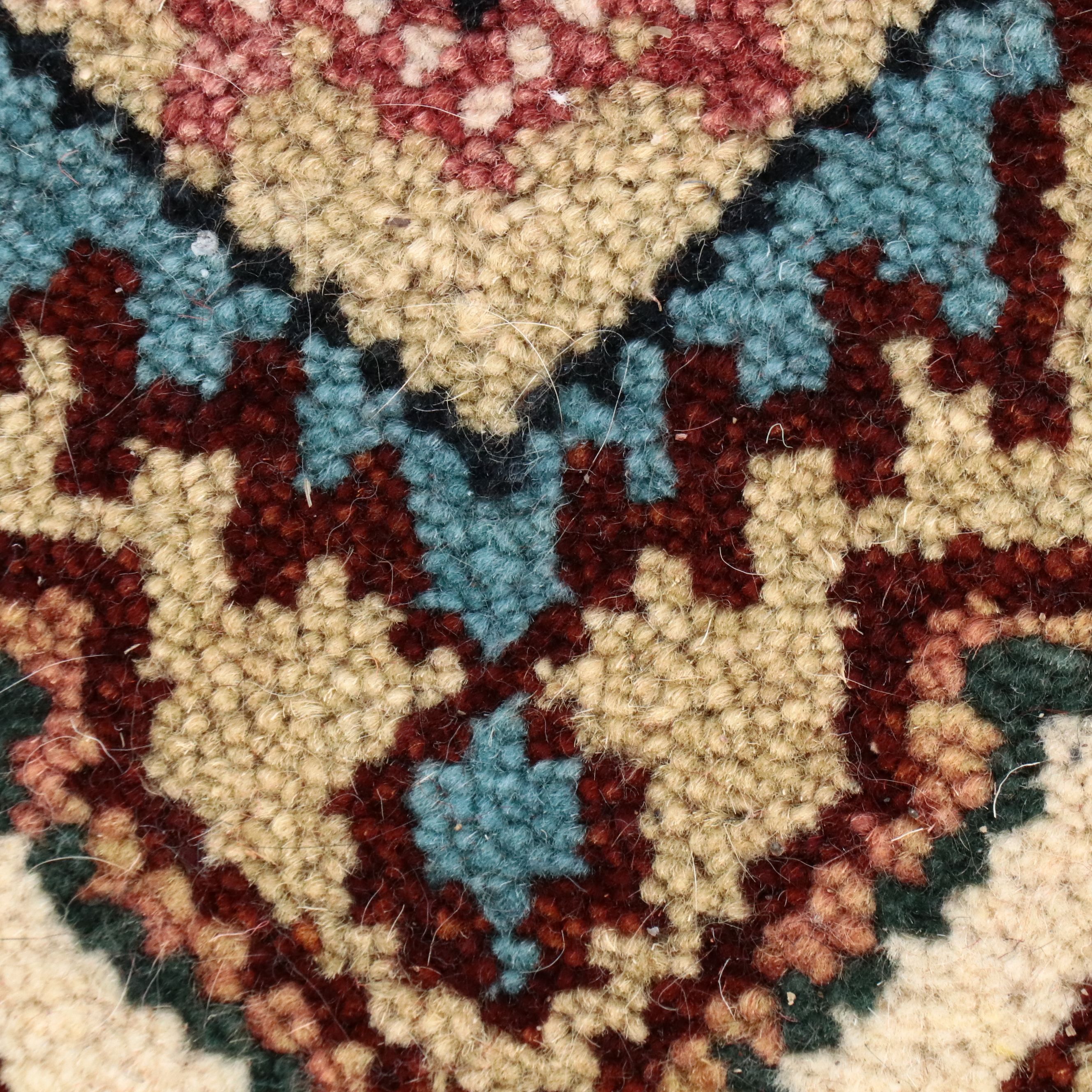 2'6 x 8'3 Hand-Knotted Sino-Persian Serapi Carpet Runner