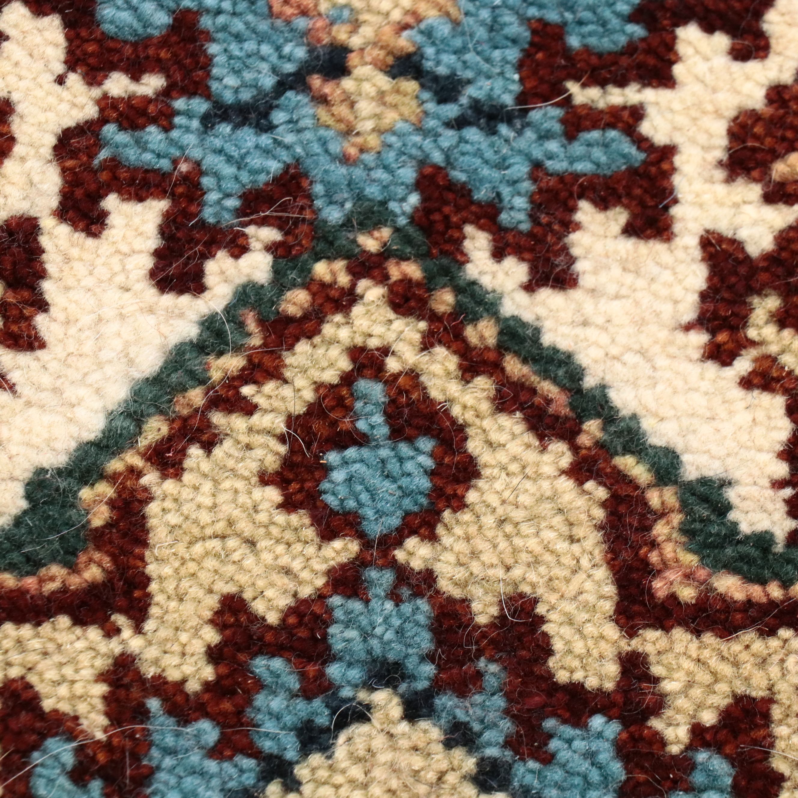 2'6 x 8'3 Hand-Knotted Sino-Persian Serapi Carpet Runner