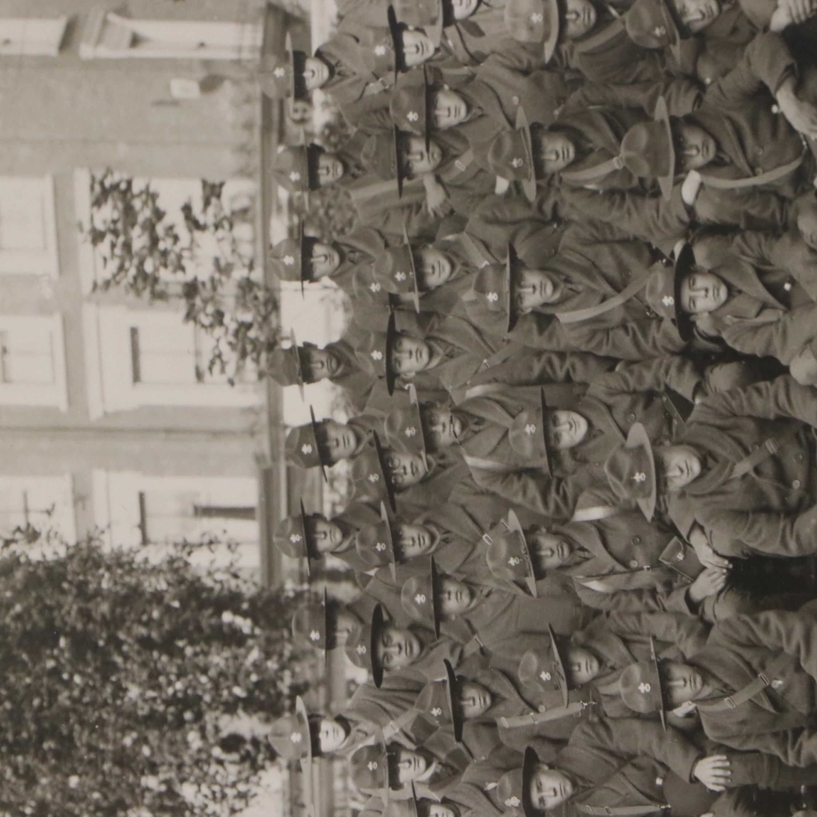 Panorama Ltd. Silver Gelatin Photograph of Boy Scouts of America, 1920