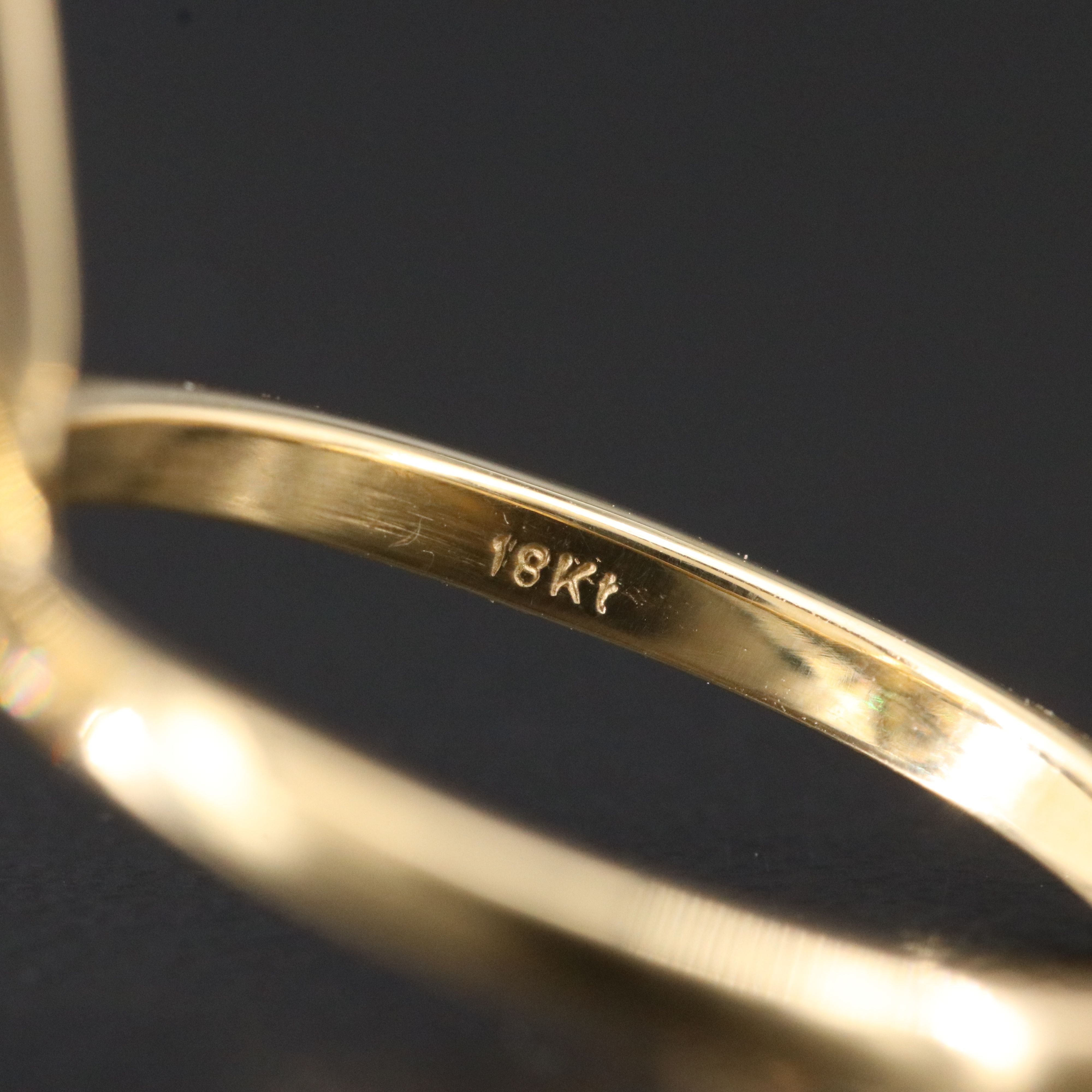 18K 7.04 CT Lab Grown Diamond Solitaire Ring with IGI Report