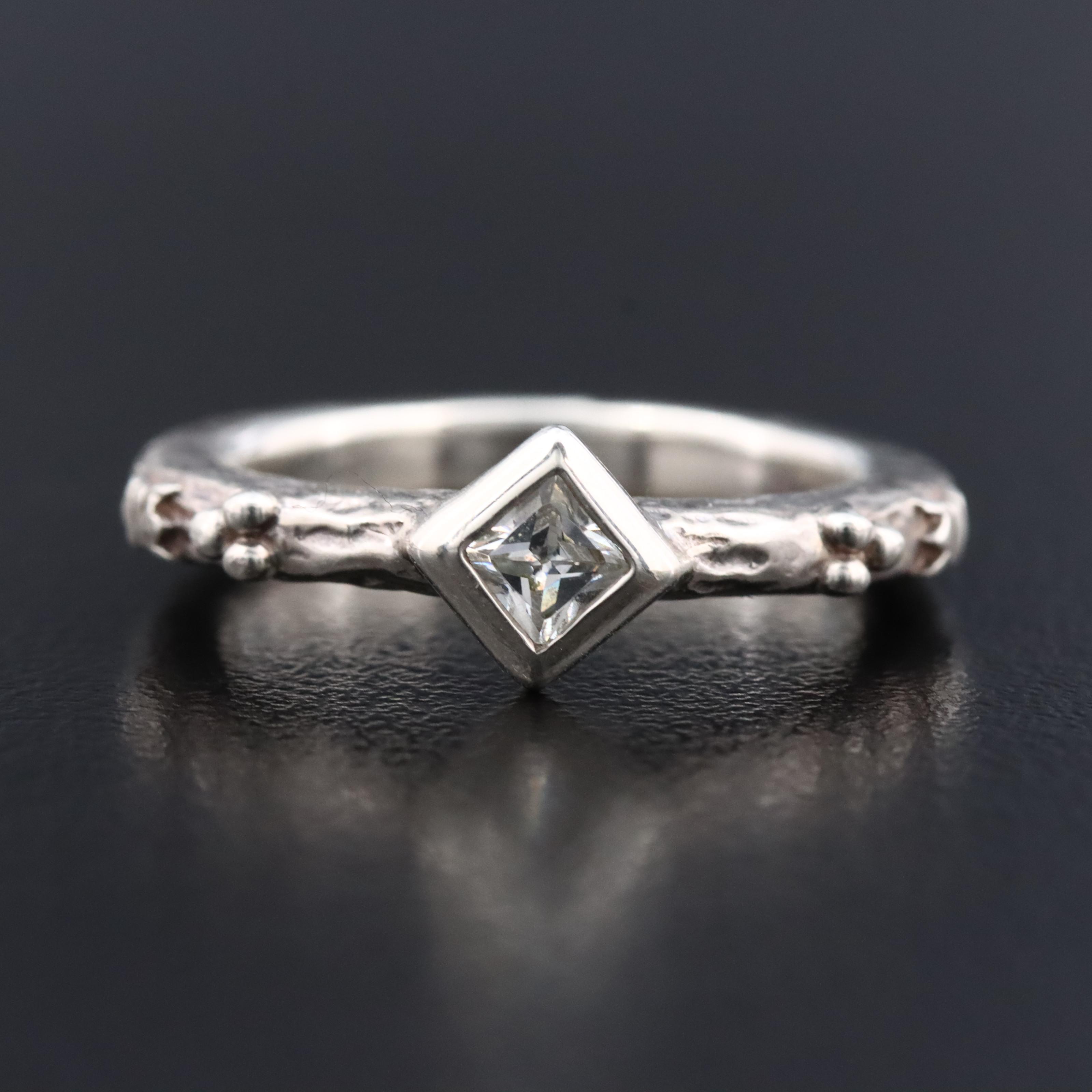 Sterling CZ Ring