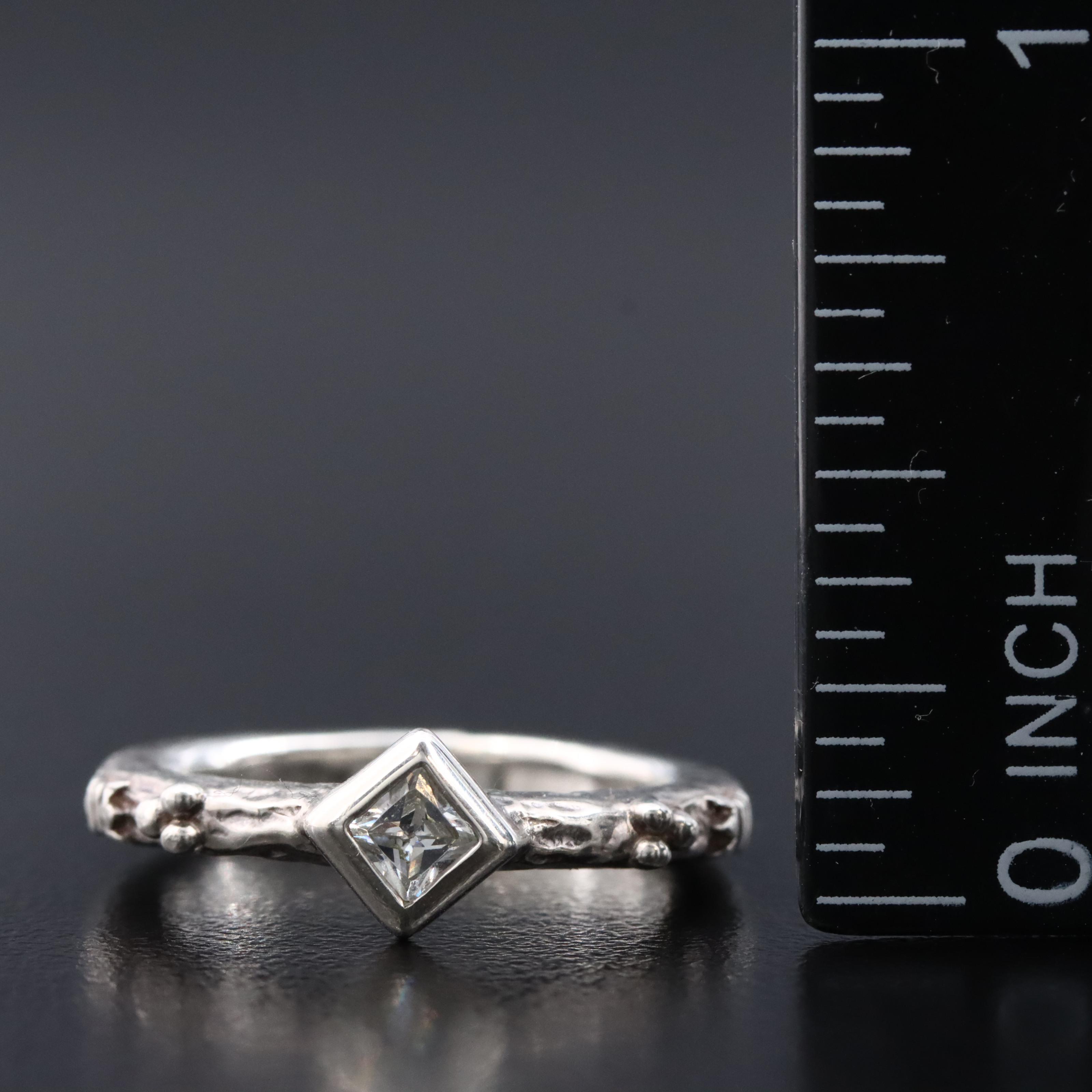 Sterling CZ Ring