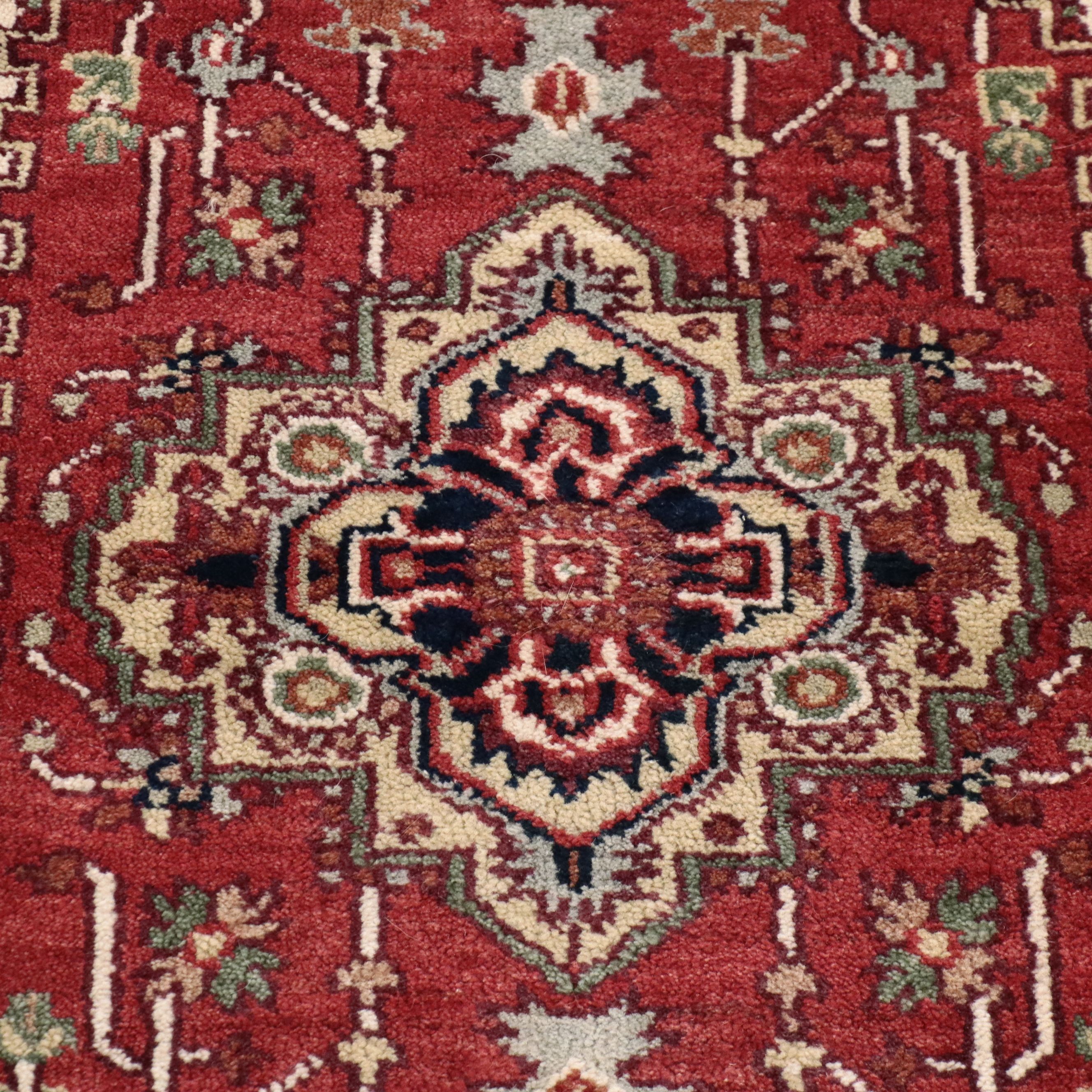 3' x 5'4 Hand-Knotted Sino-Persian Serapi Area Rug