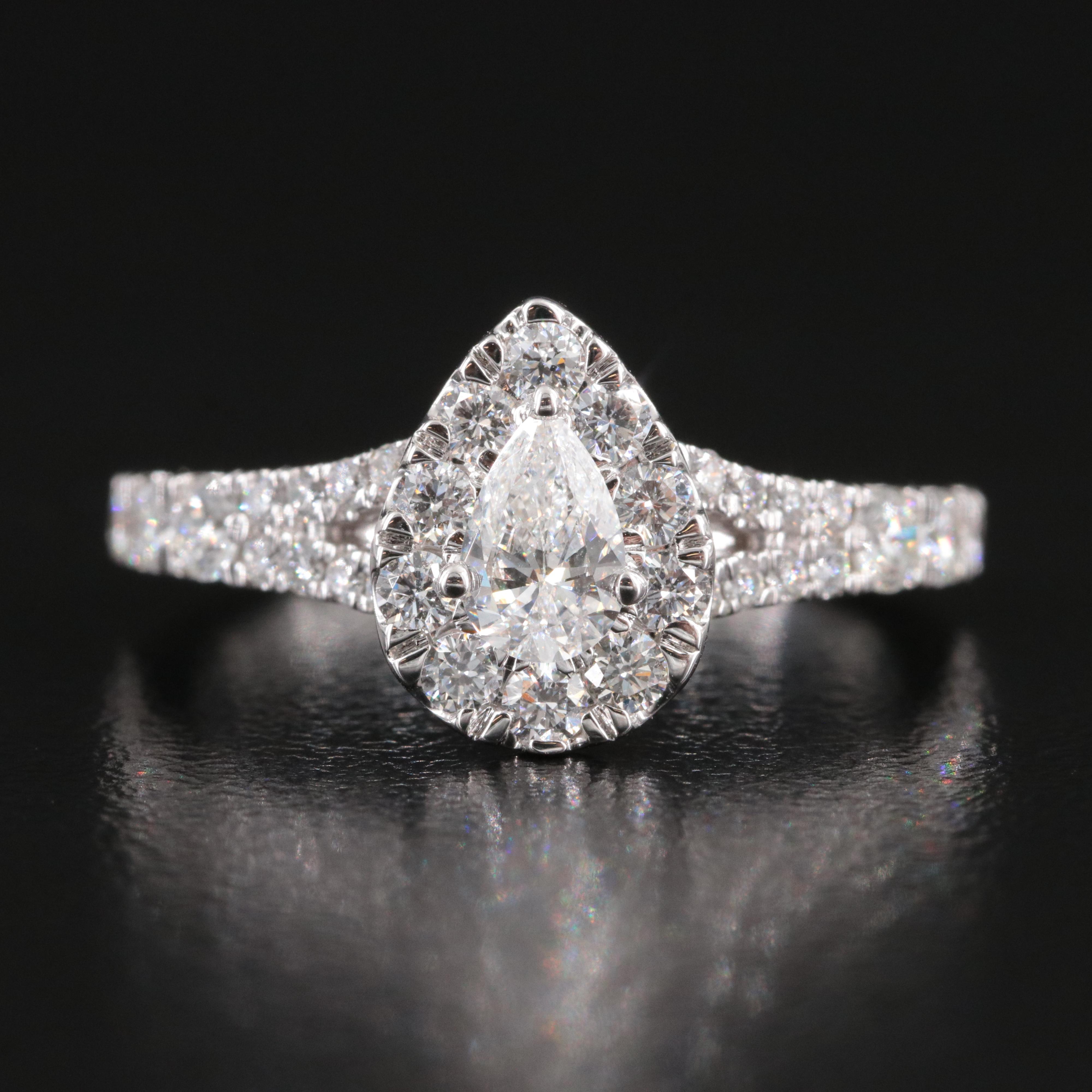 14K 1.08 CTW Lab Grown Diamond Ring
