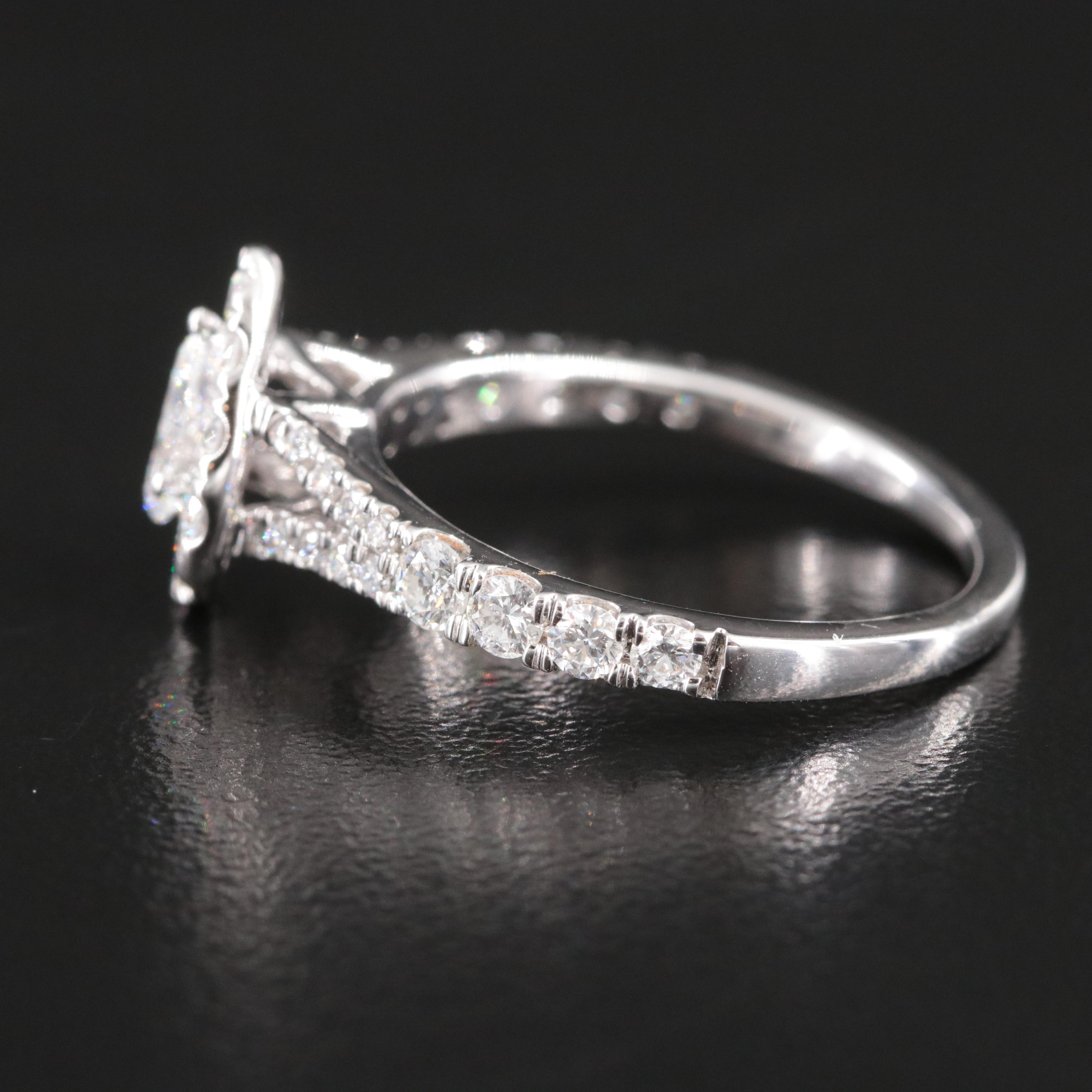 14K 1.08 CTW Lab Grown Diamond Ring