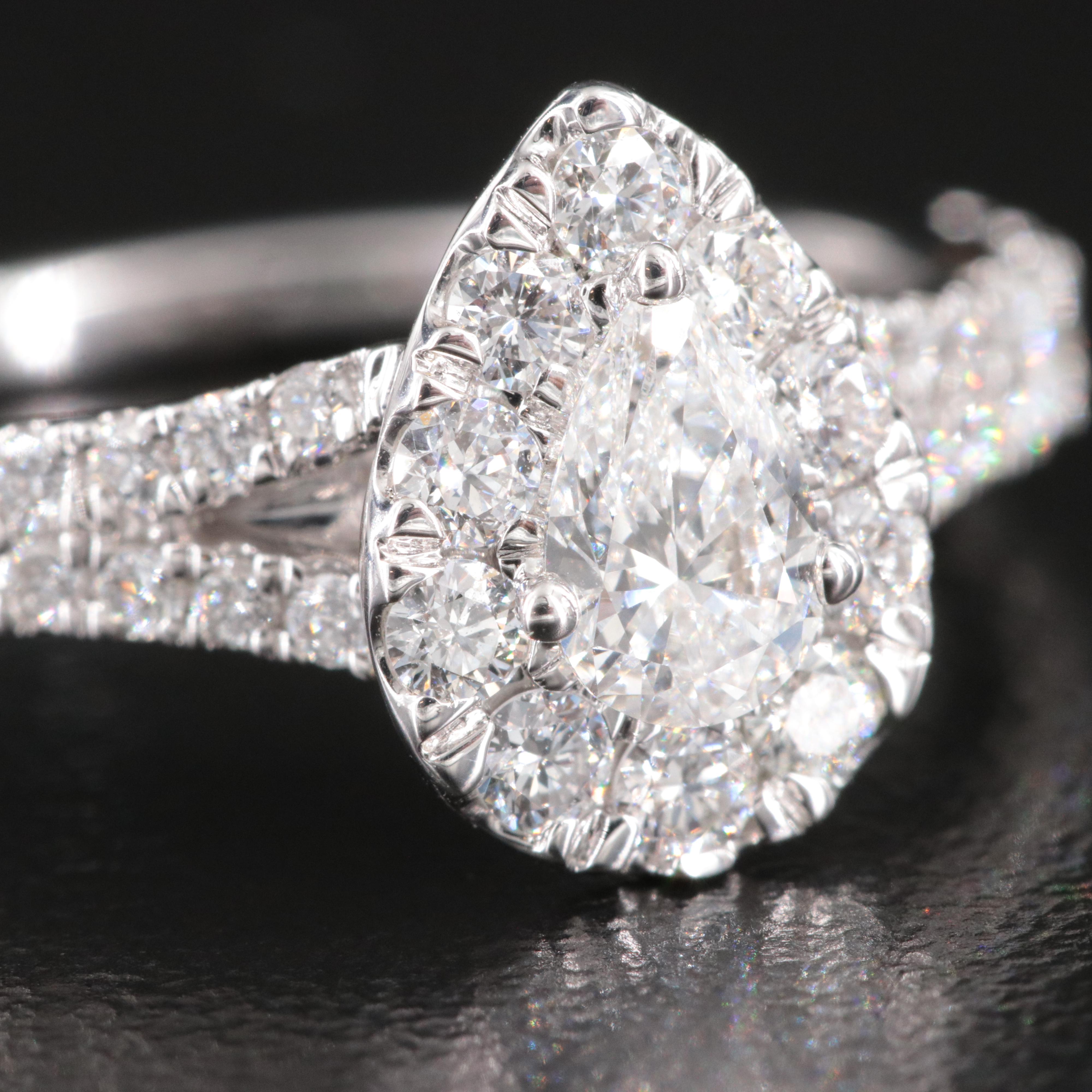 14K 1.08 CTW Lab Grown Diamond Ring