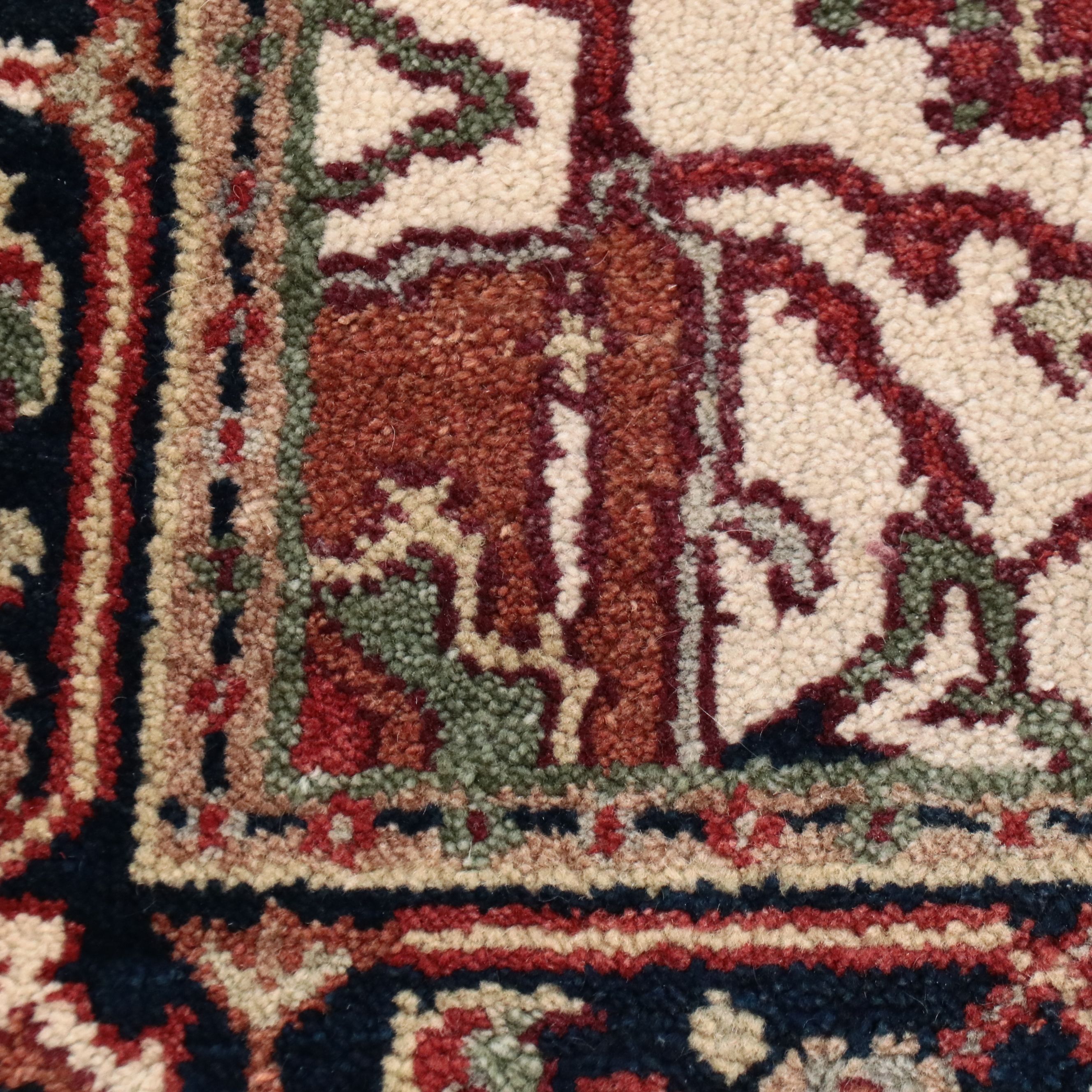 3' x 5'4 Hand-Knotted Sino-Persian Serapi Area Rug