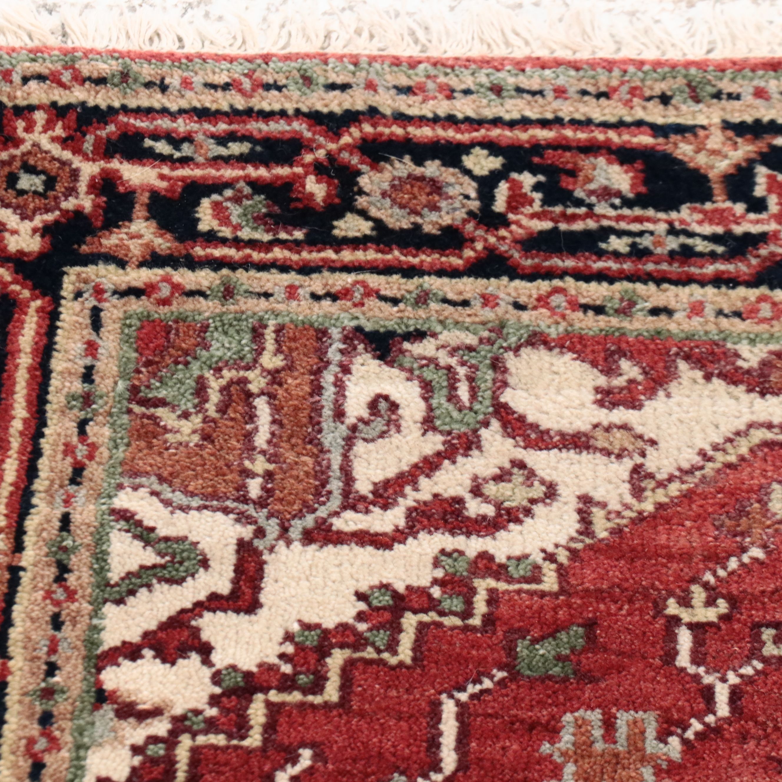 3' x 5'4 Hand-Knotted Sino-Persian Serapi Area Rug