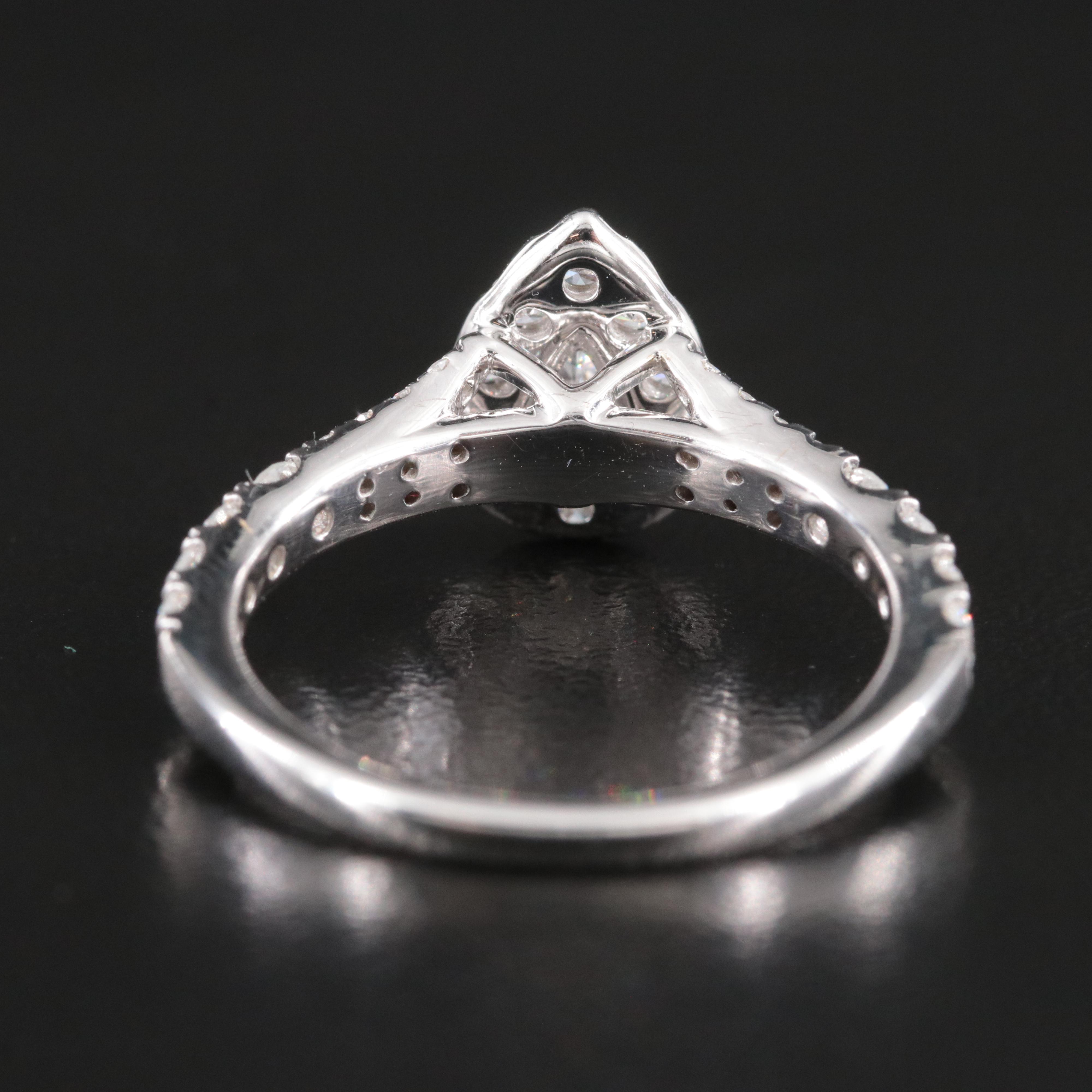 14K 1.08 CTW Lab Grown Diamond Ring