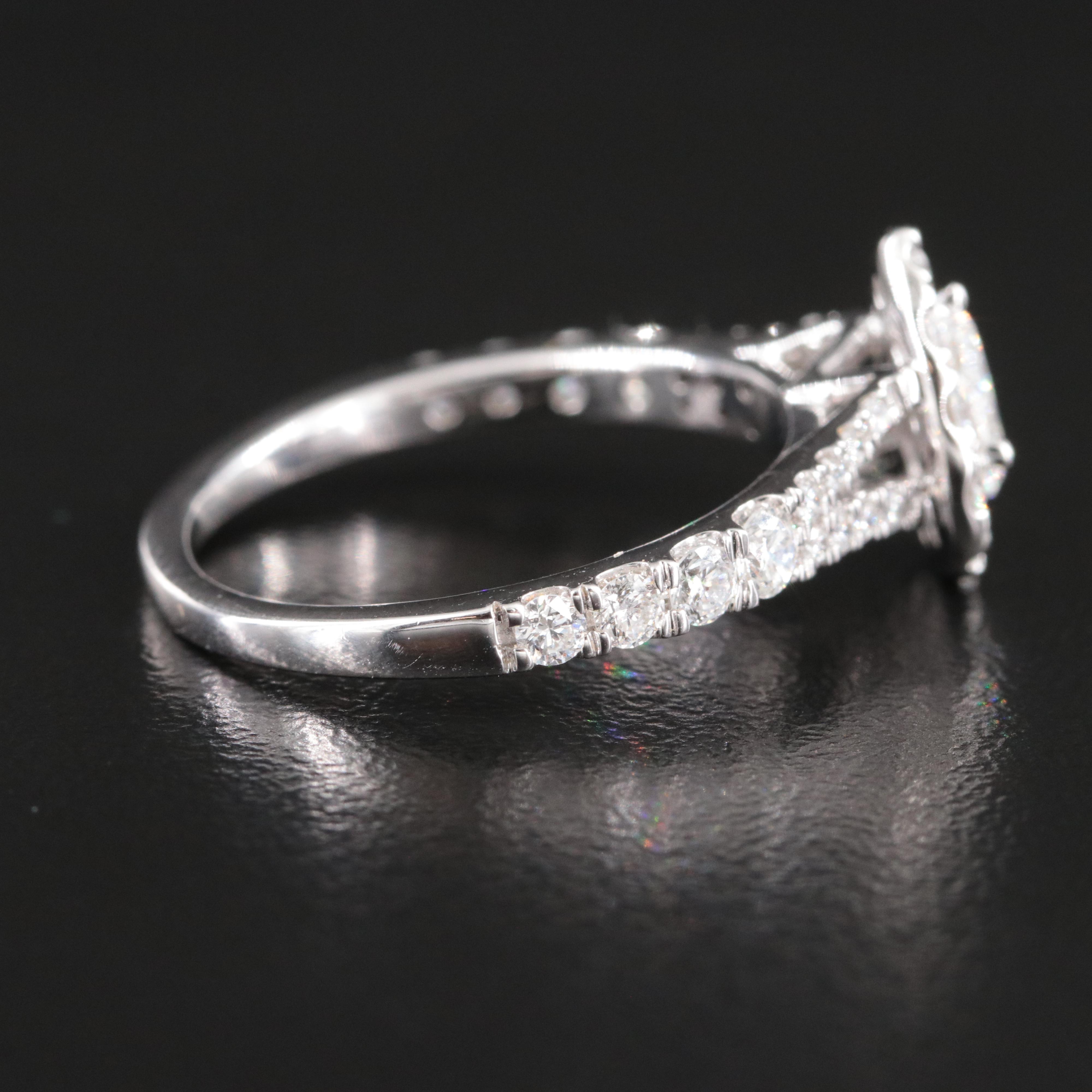 14K 1.08 CTW Lab Grown Diamond Ring