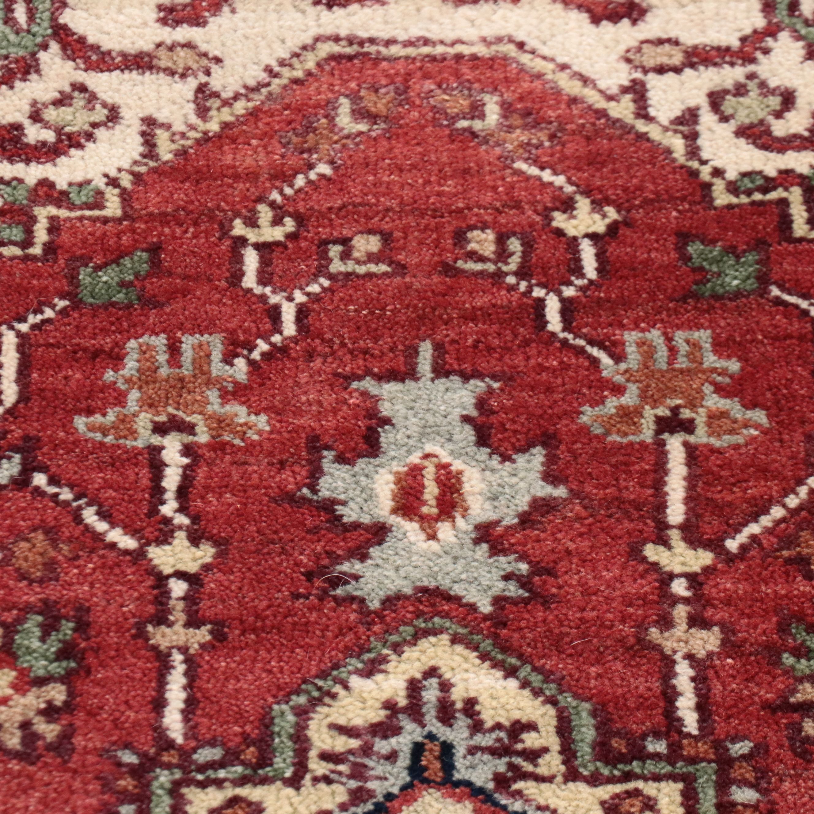 3' x 5'4 Hand-Knotted Sino-Persian Serapi Area Rug