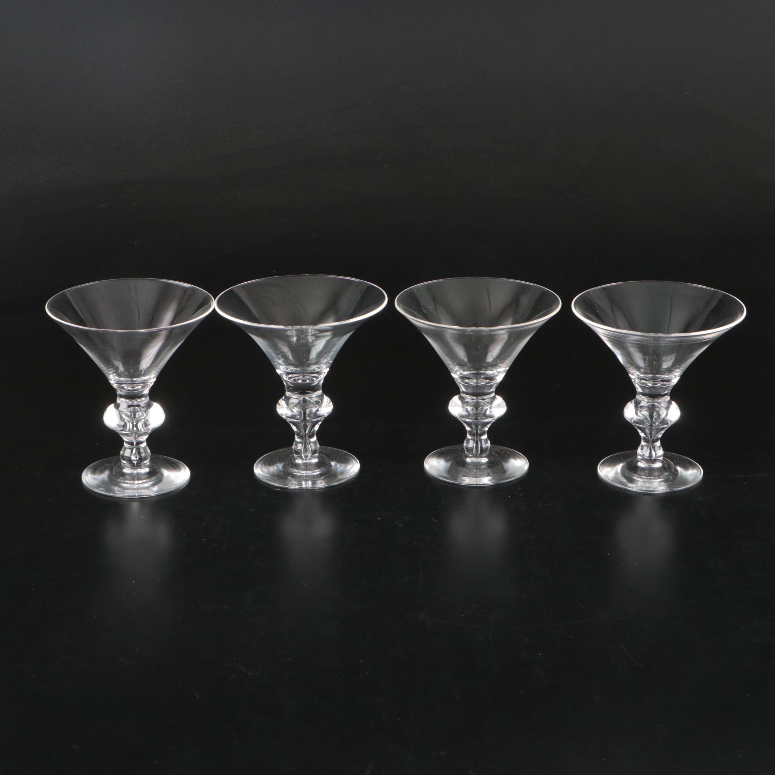 Steuben Art Glass Champagne Coupes or Sherbets