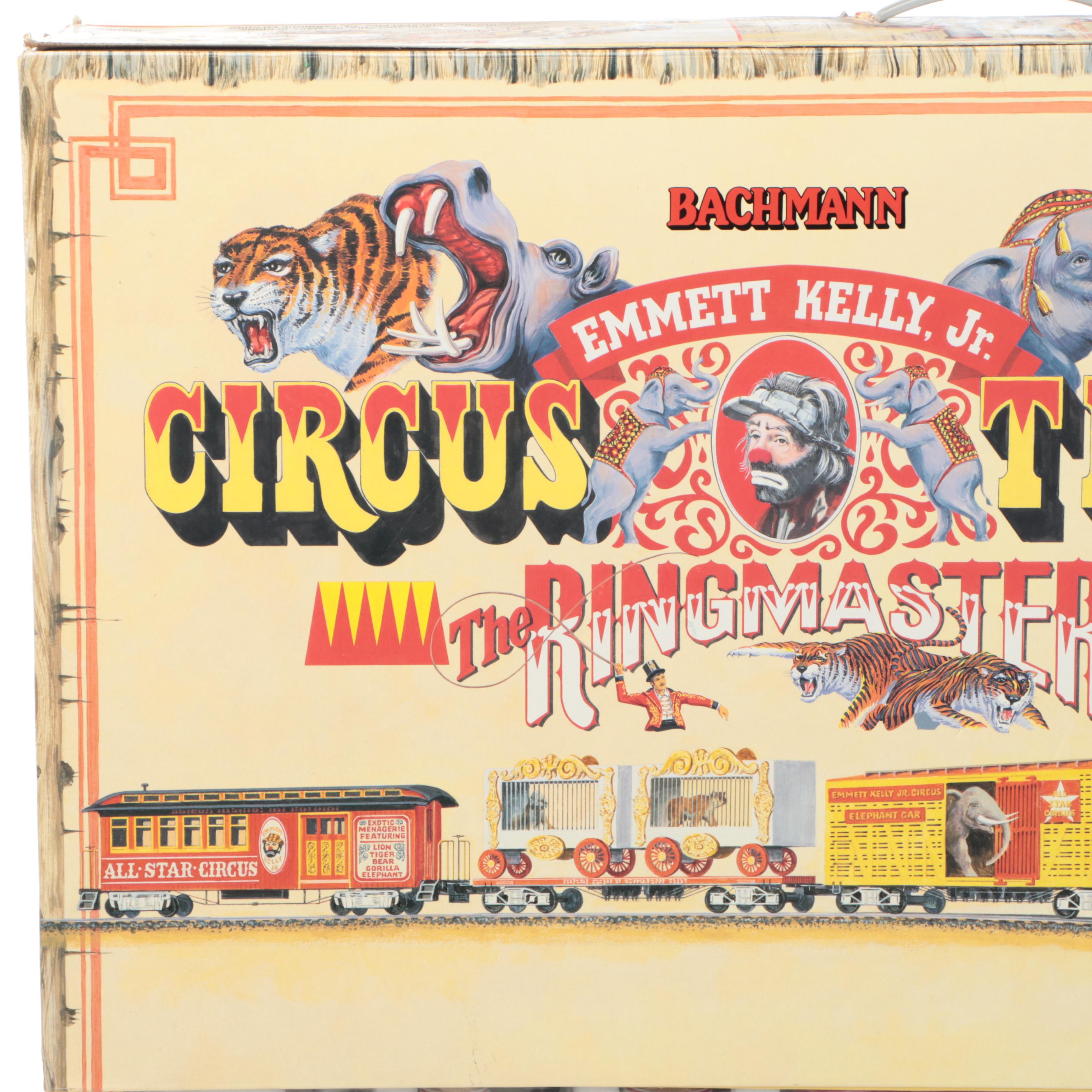 Bachmann Emmett Kelly Jr. Circus Ringmaster Train Set