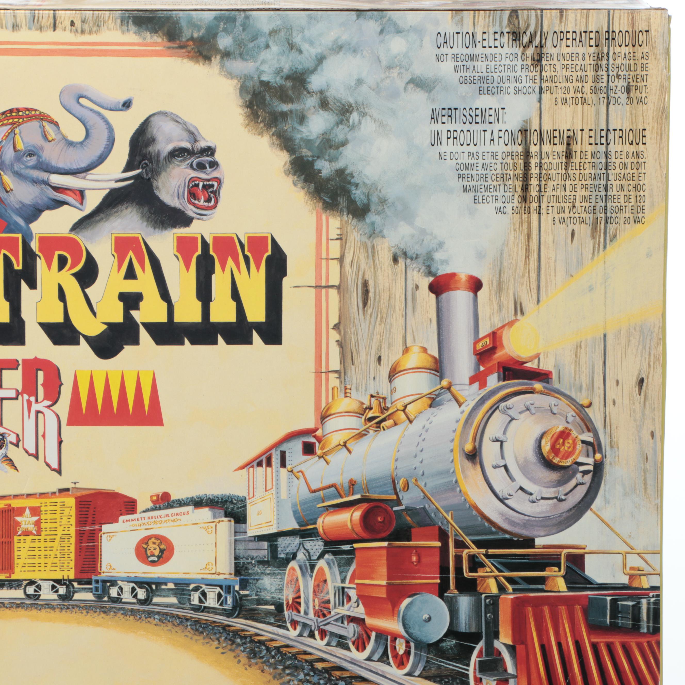 Bachmann Emmett Kelly Jr. Circus Ringmaster Train Set