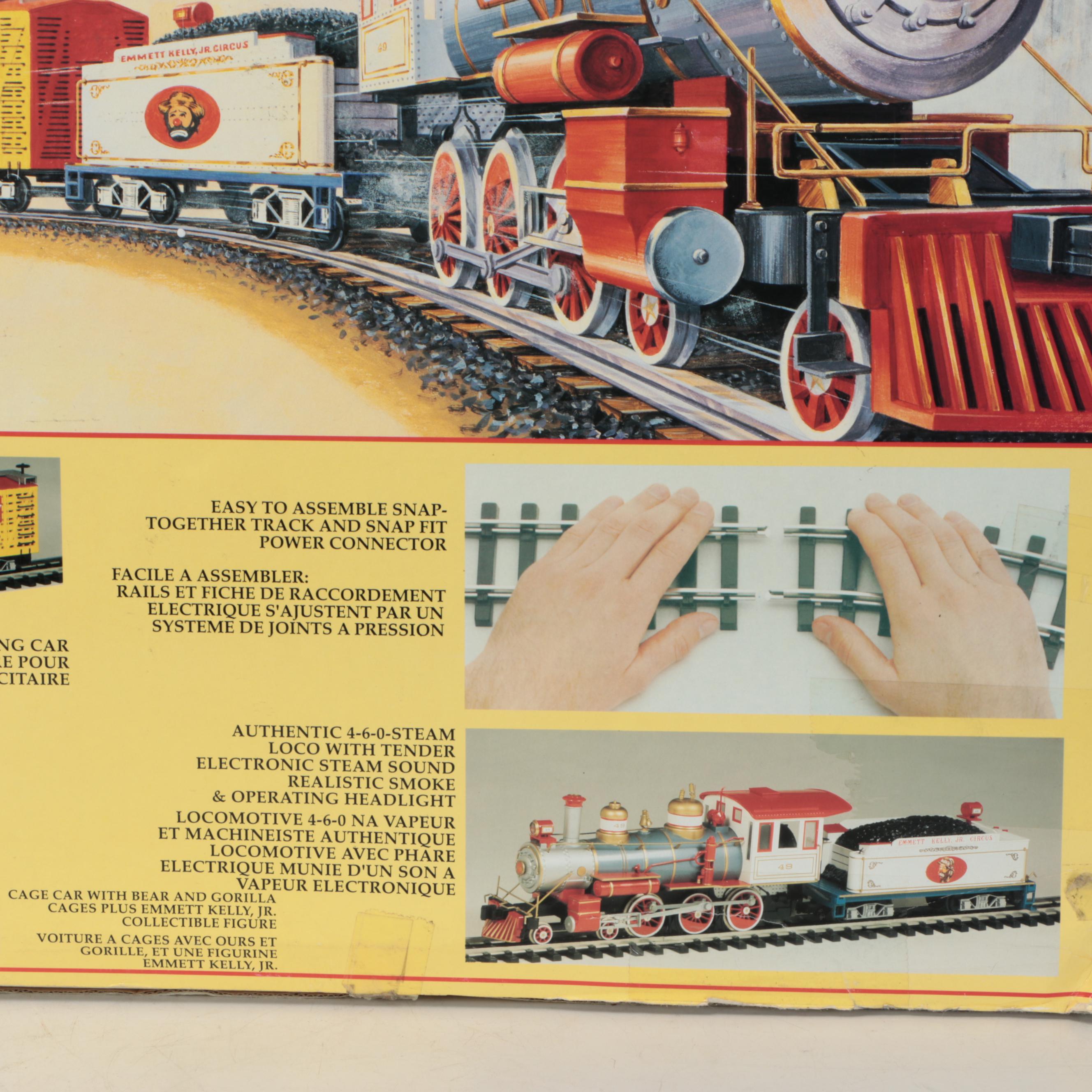 Bachmann Emmett Kelly Jr. Circus Ringmaster Train Set