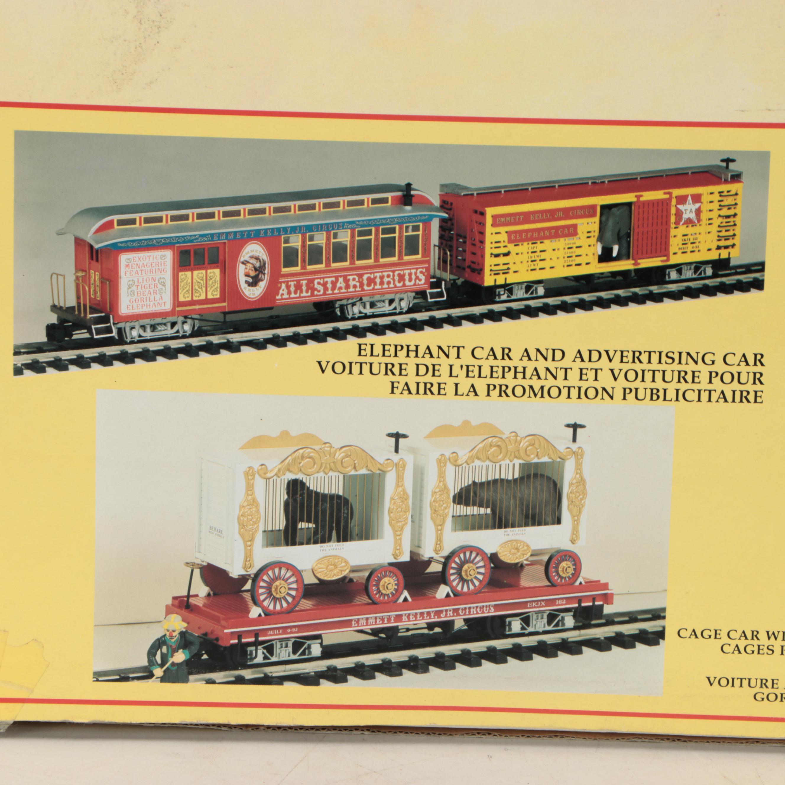 Bachmann Emmett Kelly Jr. Circus Ringmaster Train Set