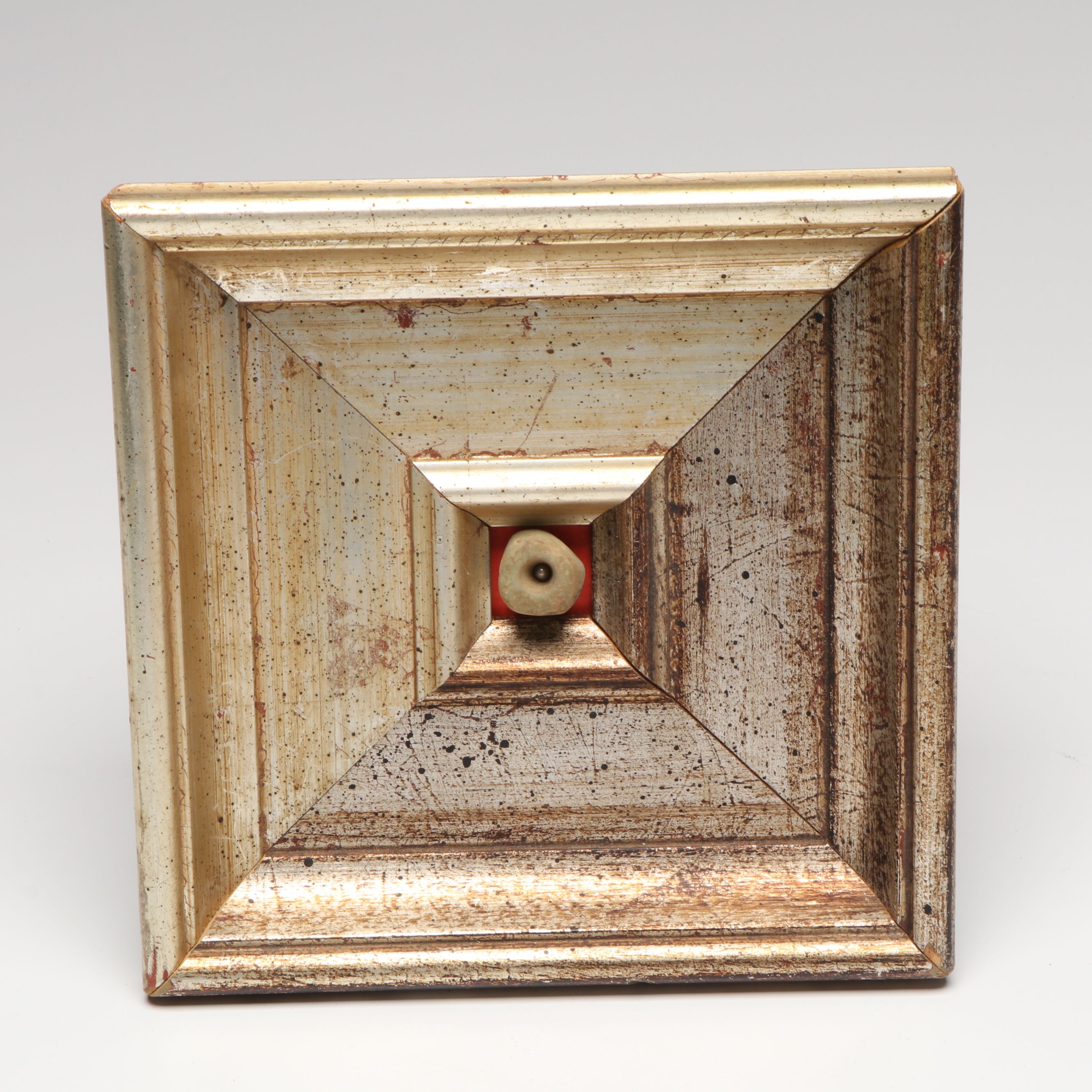 Stone and Serpentine Ring Bowl Stands in Frames