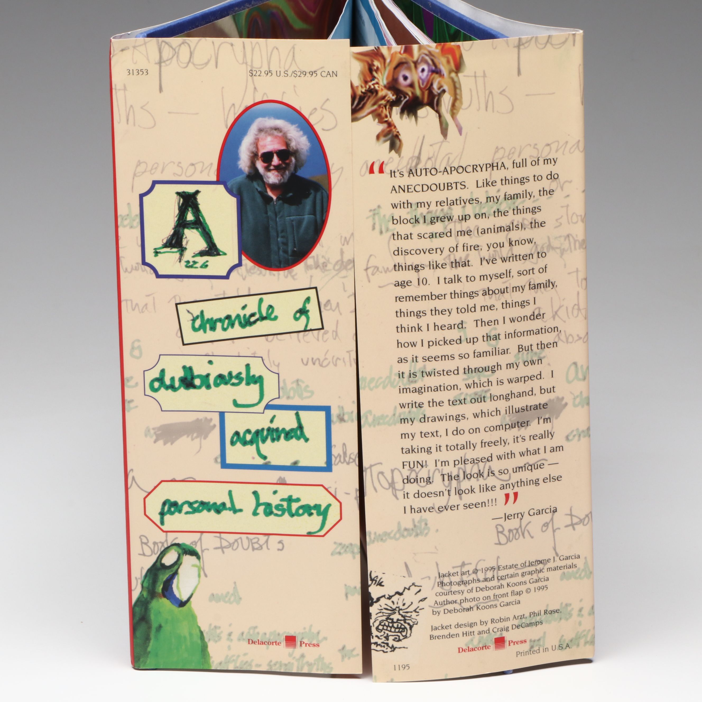 First Printing "Harrington Street" by Jerry Garcia, 1995