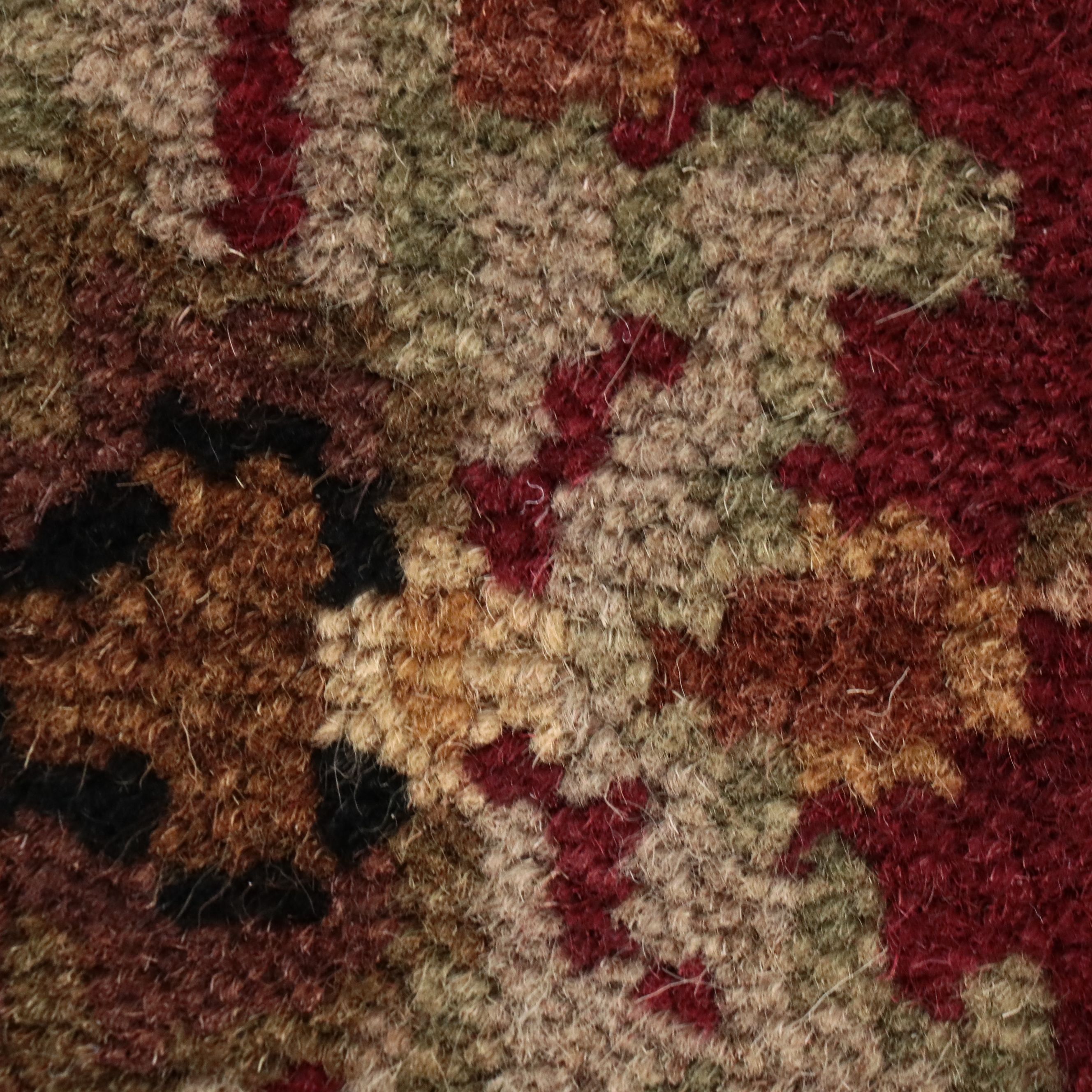 3'11 x 6'5 Hand-Knotted Indian Agra Area Rug