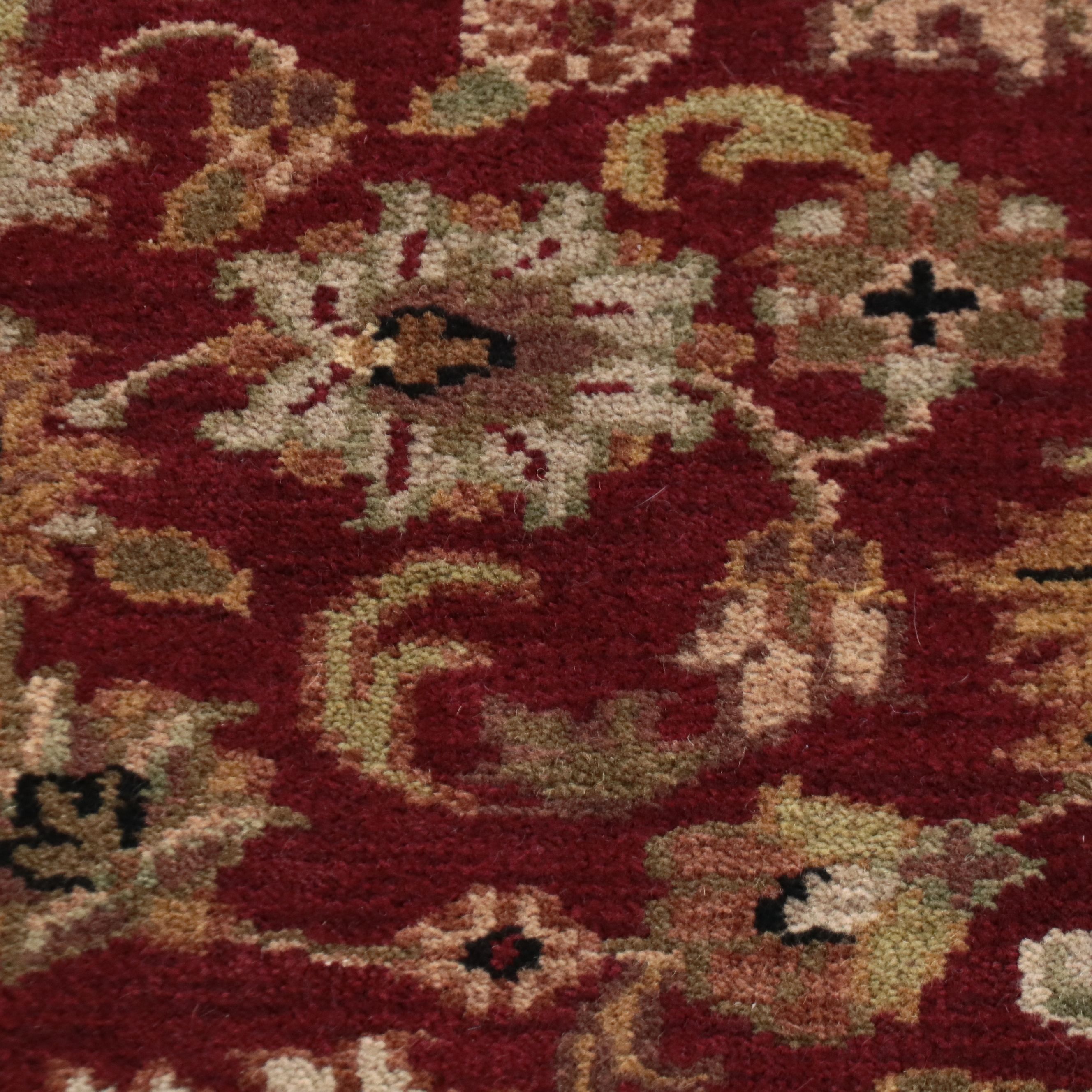 3'11 x 6'5 Hand-Knotted Indian Agra Area Rug