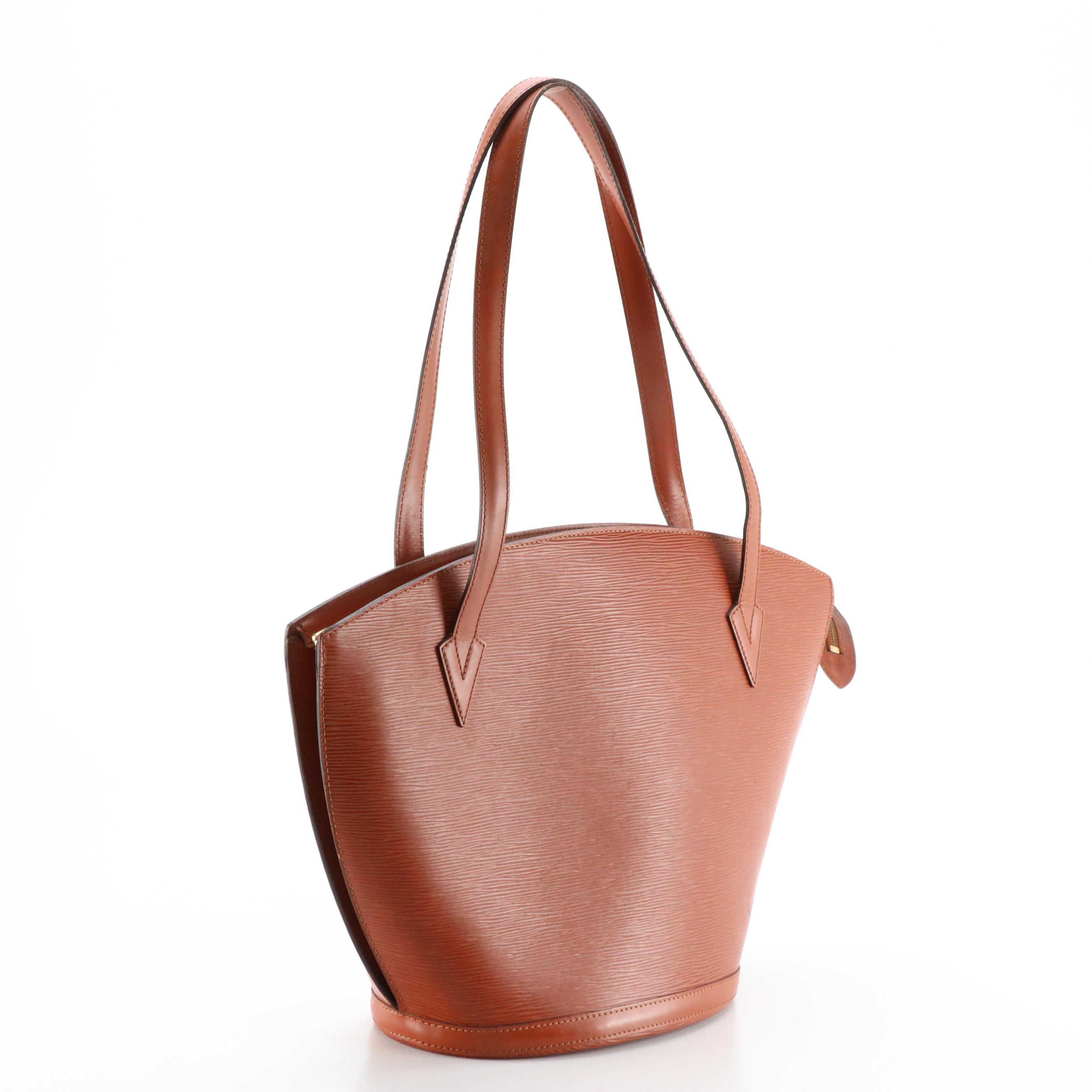 Louis Vuitton Saint Jacques GM Shoulder Bag in Cipango Gold Epi Leather