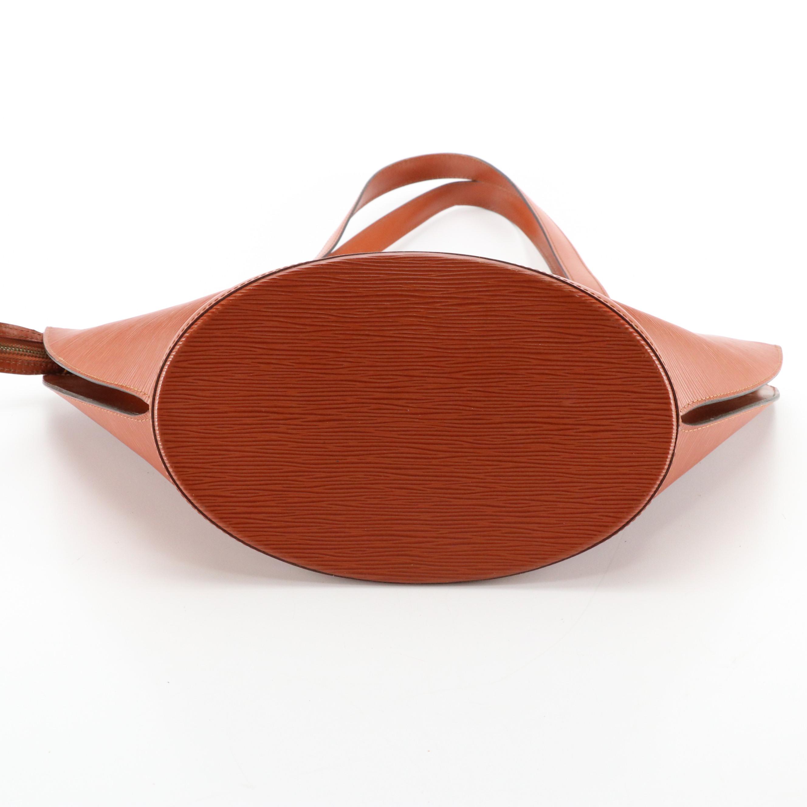 Louis Vuitton Saint Jacques GM Shoulder Bag in Cipango Gold Epi Leather