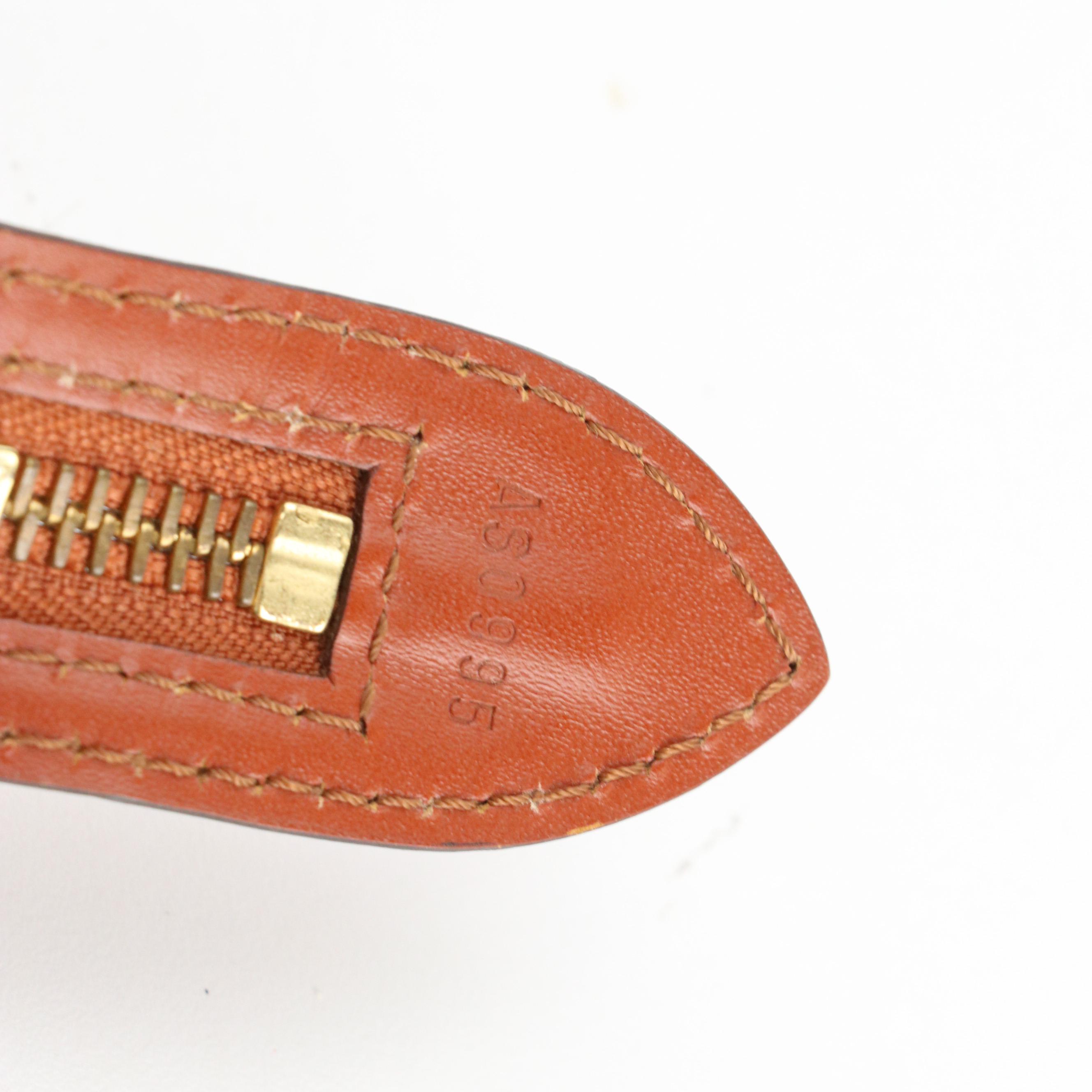 Louis Vuitton Saint Jacques GM Shoulder Bag in Cipango Gold Epi Leather