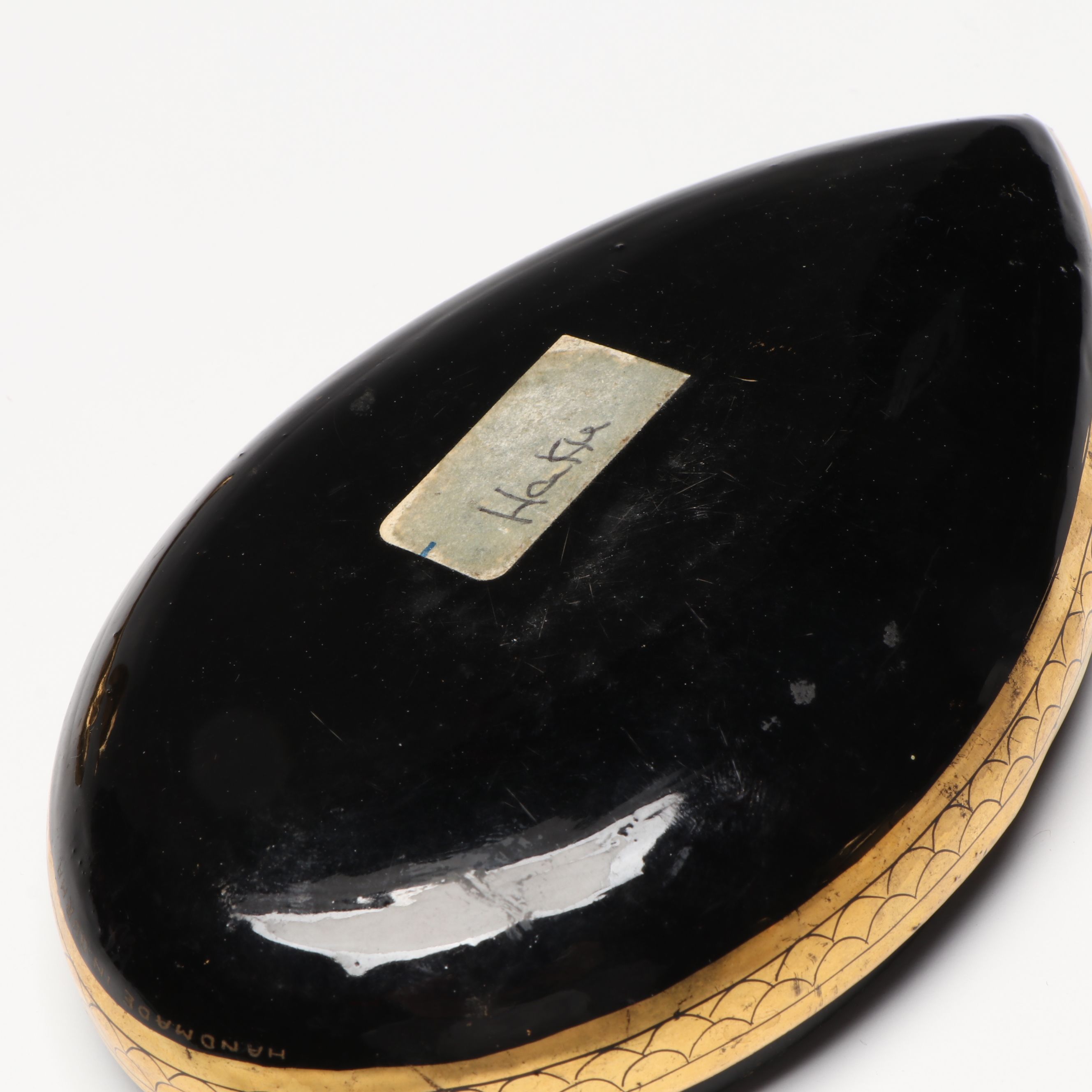 Burmese Gilt Lacquerware Duck Boxes and Owl Jar