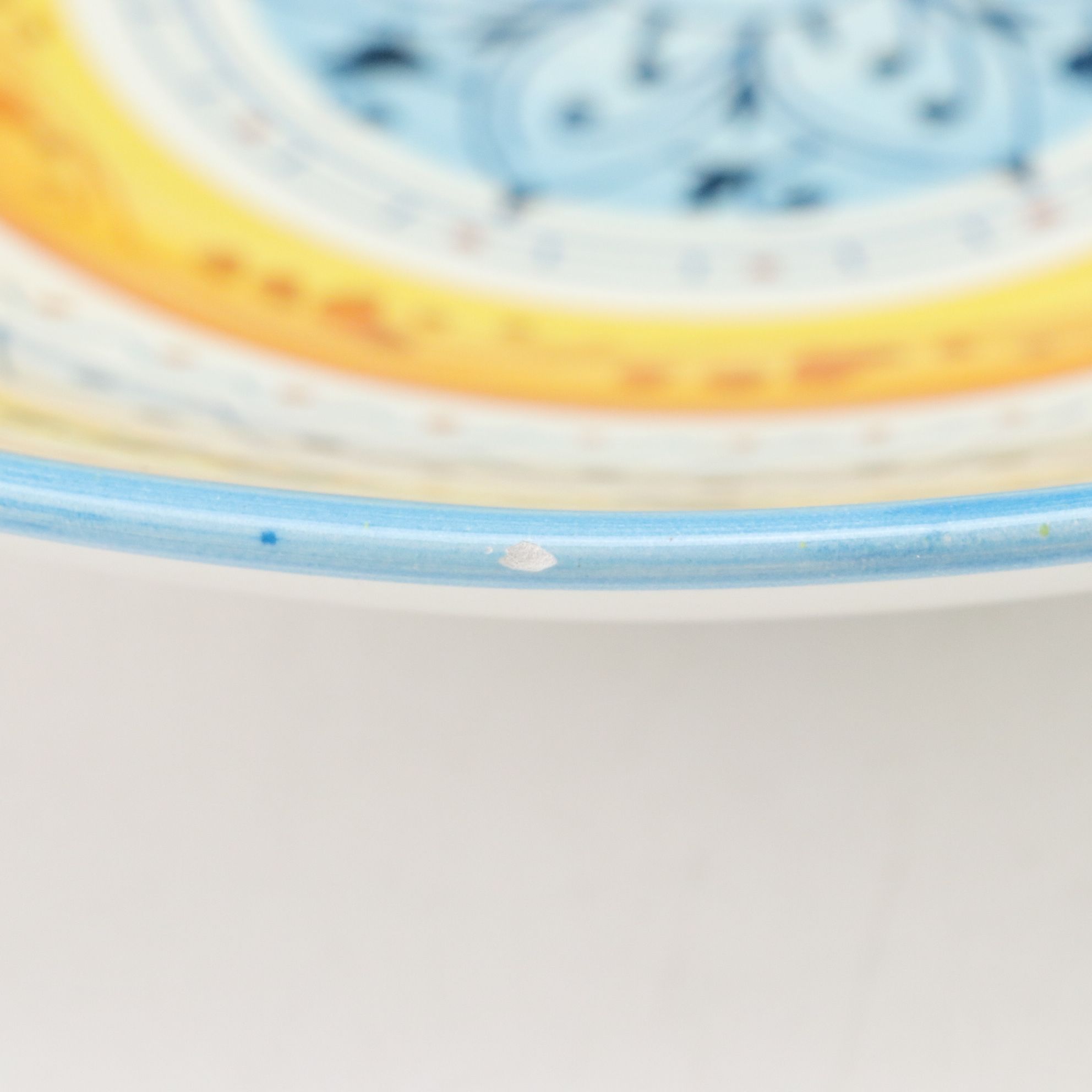 Hand-Painted Majolica Berry & Fruit Bowls