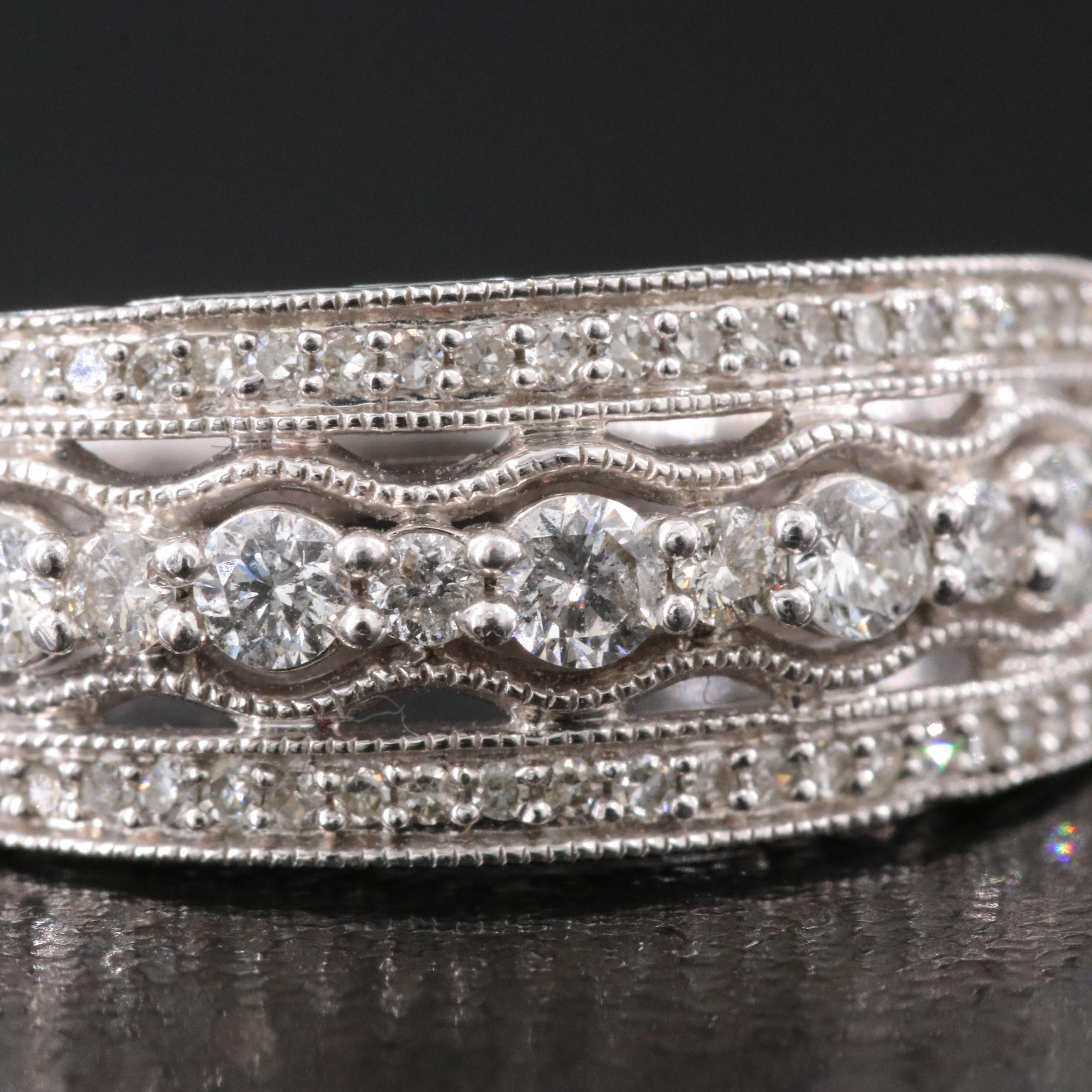 10K 0.53 CTW Diamond Band