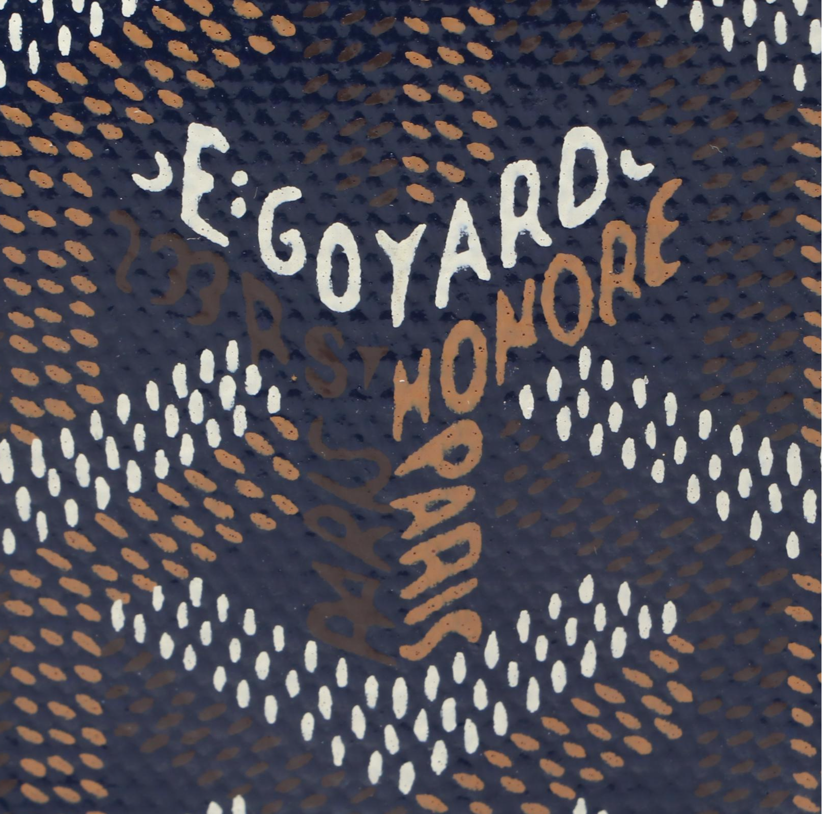 Goyard Saint Louis GM Tote and Pouch in Blue Goyardine Canvas with Calfskin Trim