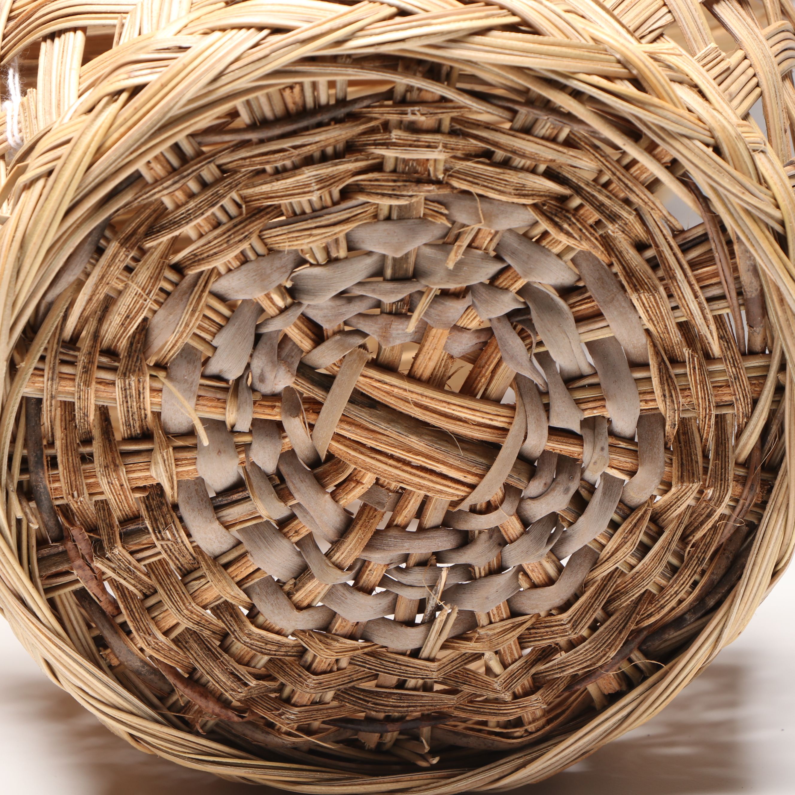 Haitian Woven Bamboo and Vetiver Baskets