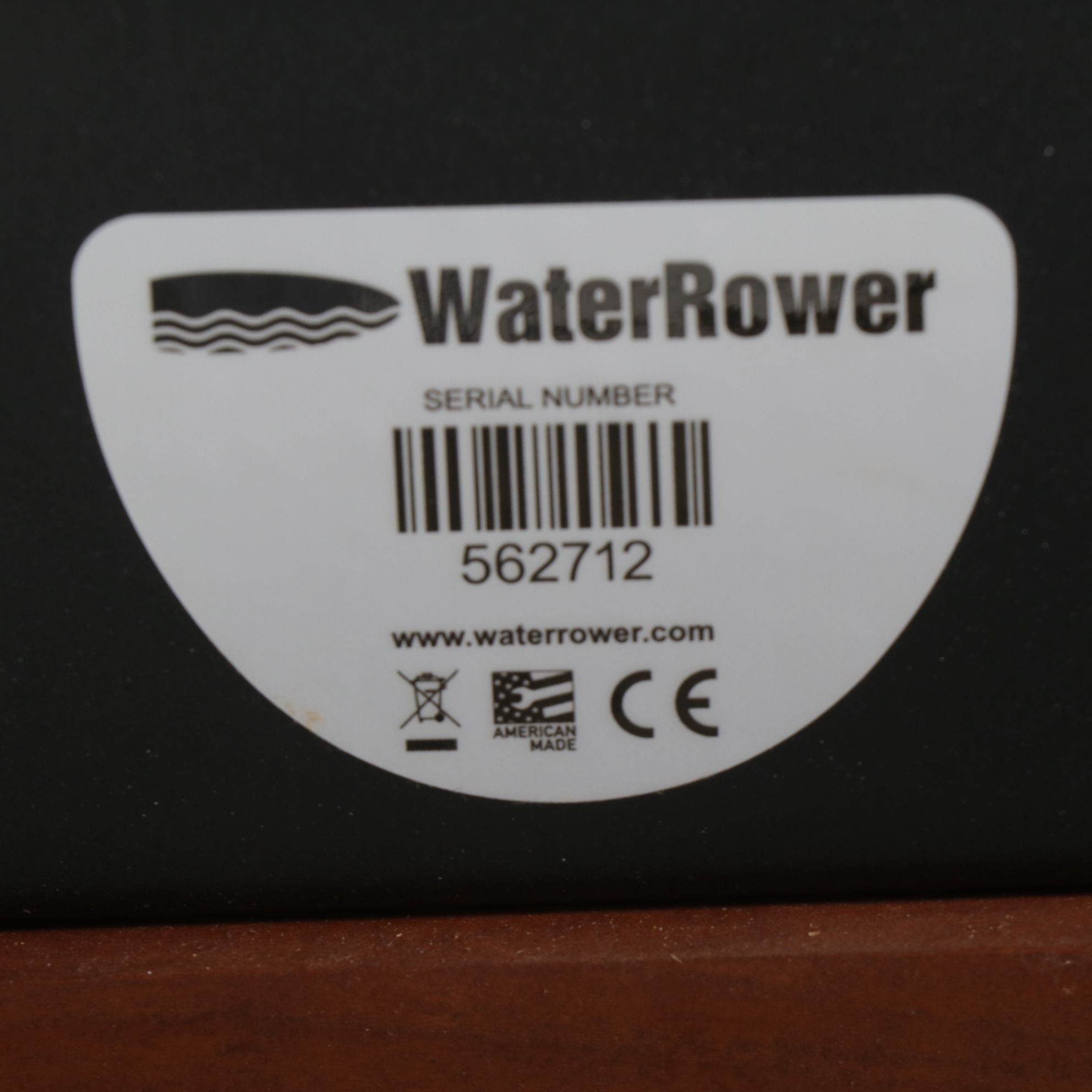 WateRower Rowing Machine with Tablet