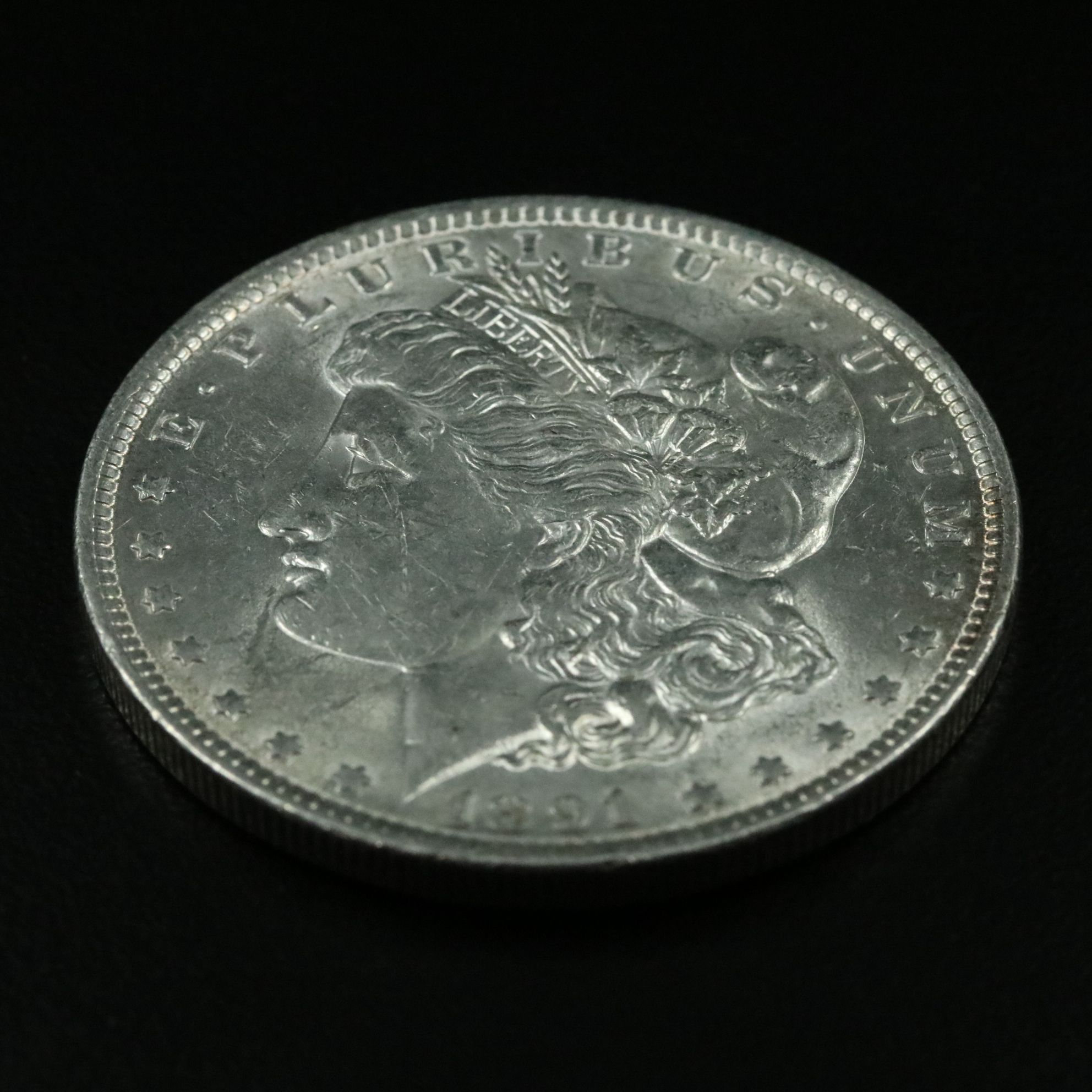 1891 Morgan Silver Dollar