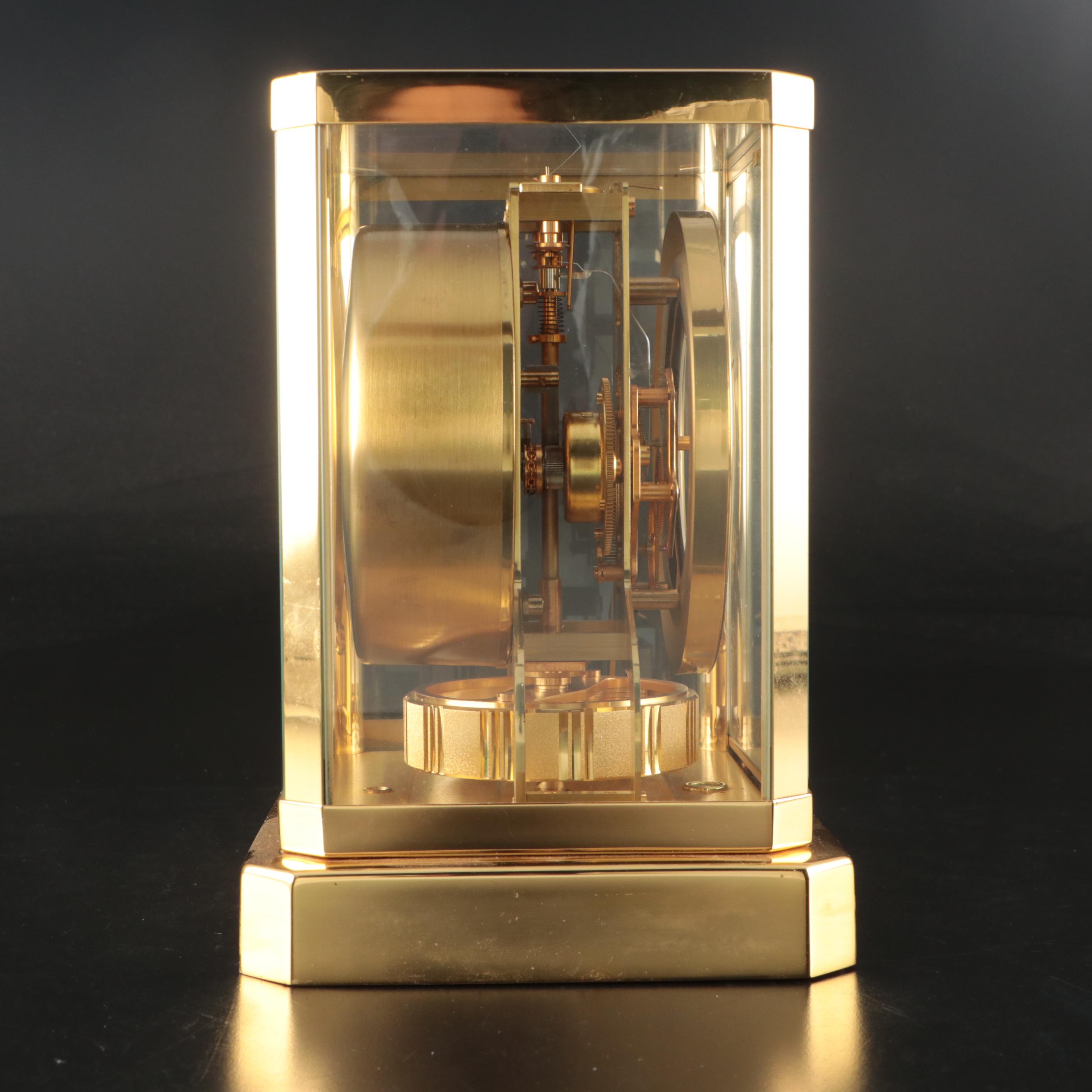 LeCoultre Atmos Brass Mantel Clock